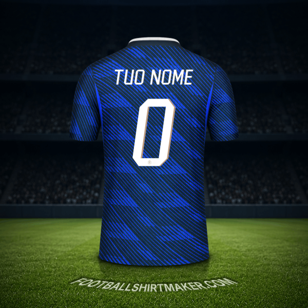 Maglia Francia Mondiali 2026 -  tuo nome - 0