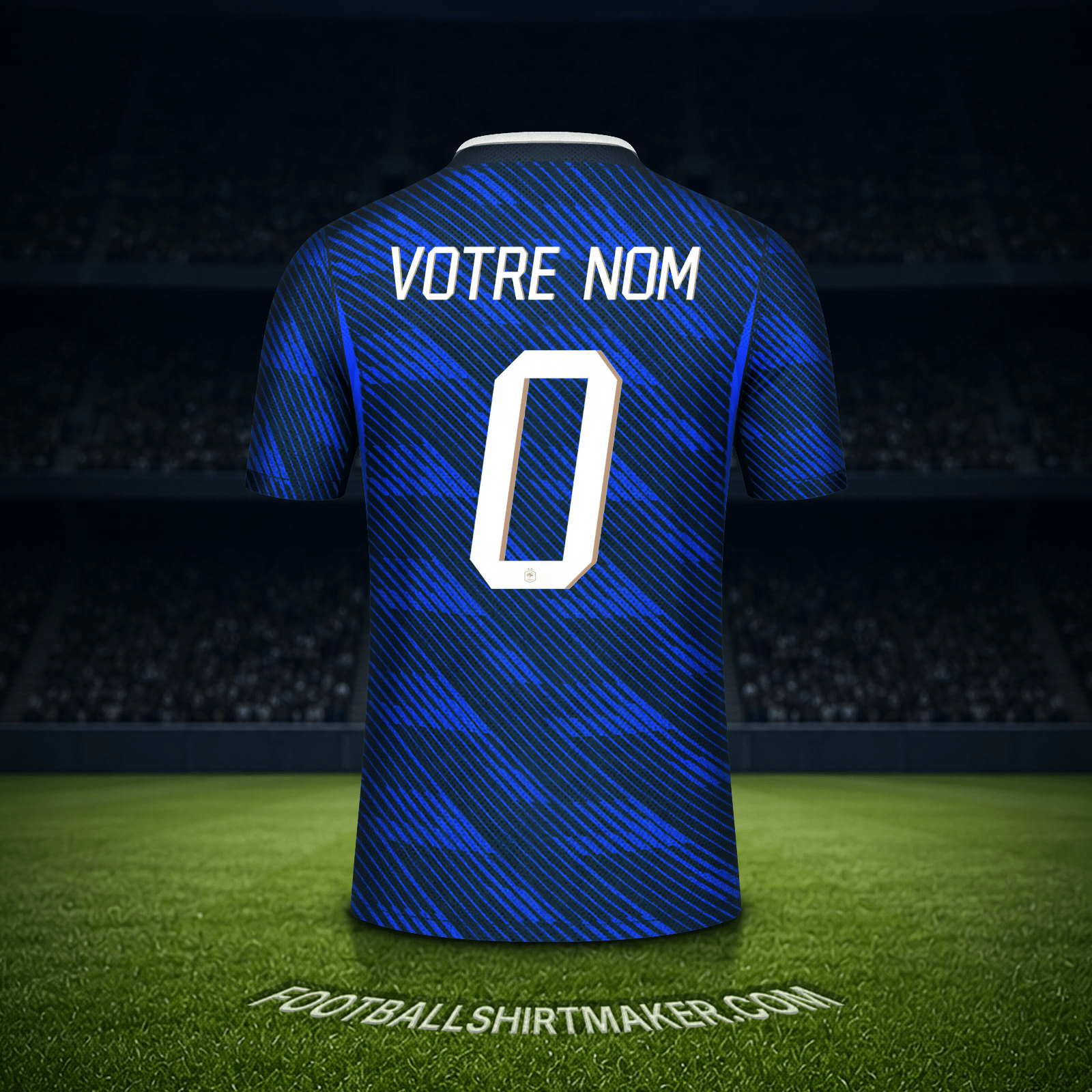 Maillot France Coupe du monde 2026 -  votre nom - 0