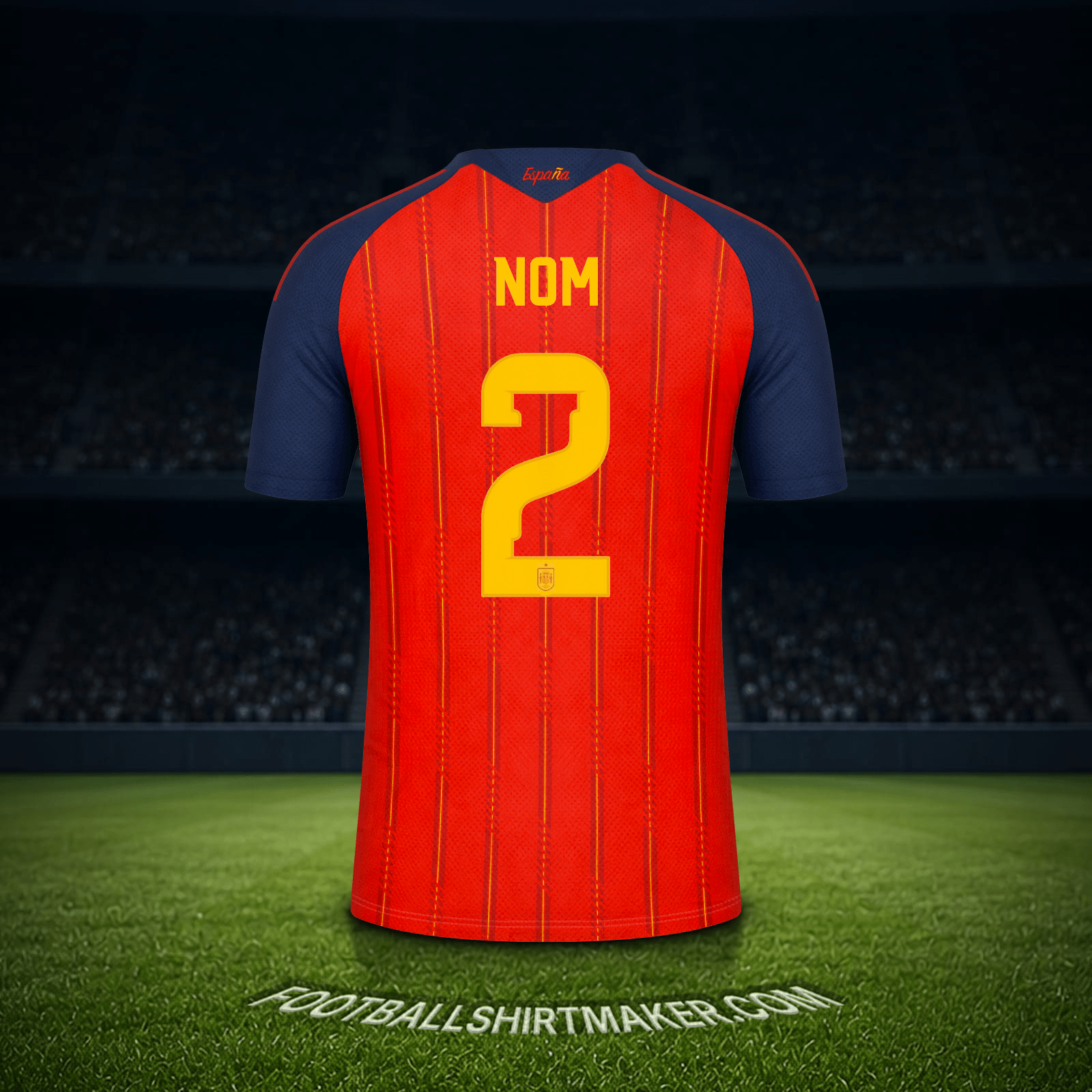 Maillot Espagne Coupe du monde 2026 -  nom - 2