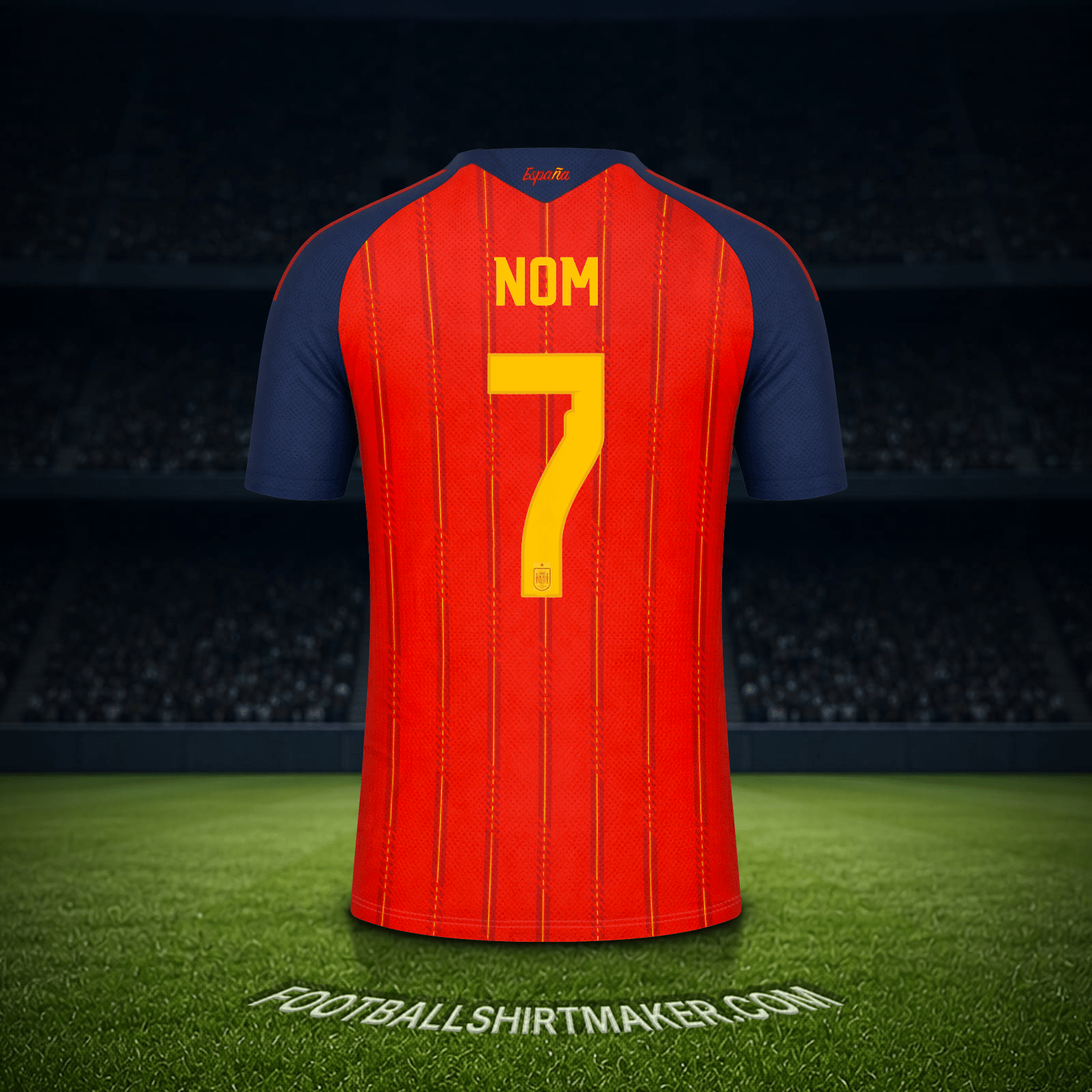 Maillot Espagne Coupe du monde 2026 -  nom - 7