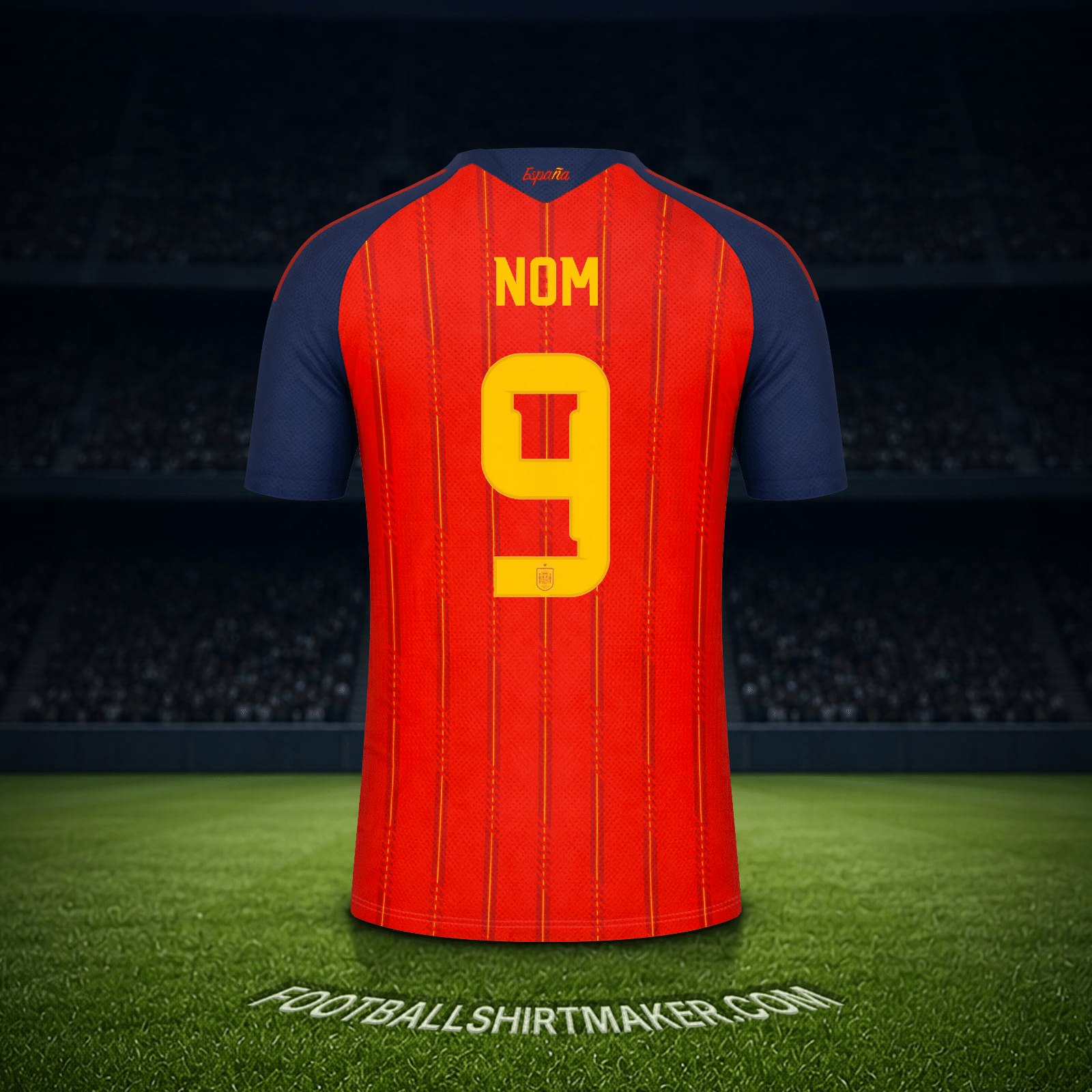 Maillot Espagne Coupe du monde 2026 -  nom - 9