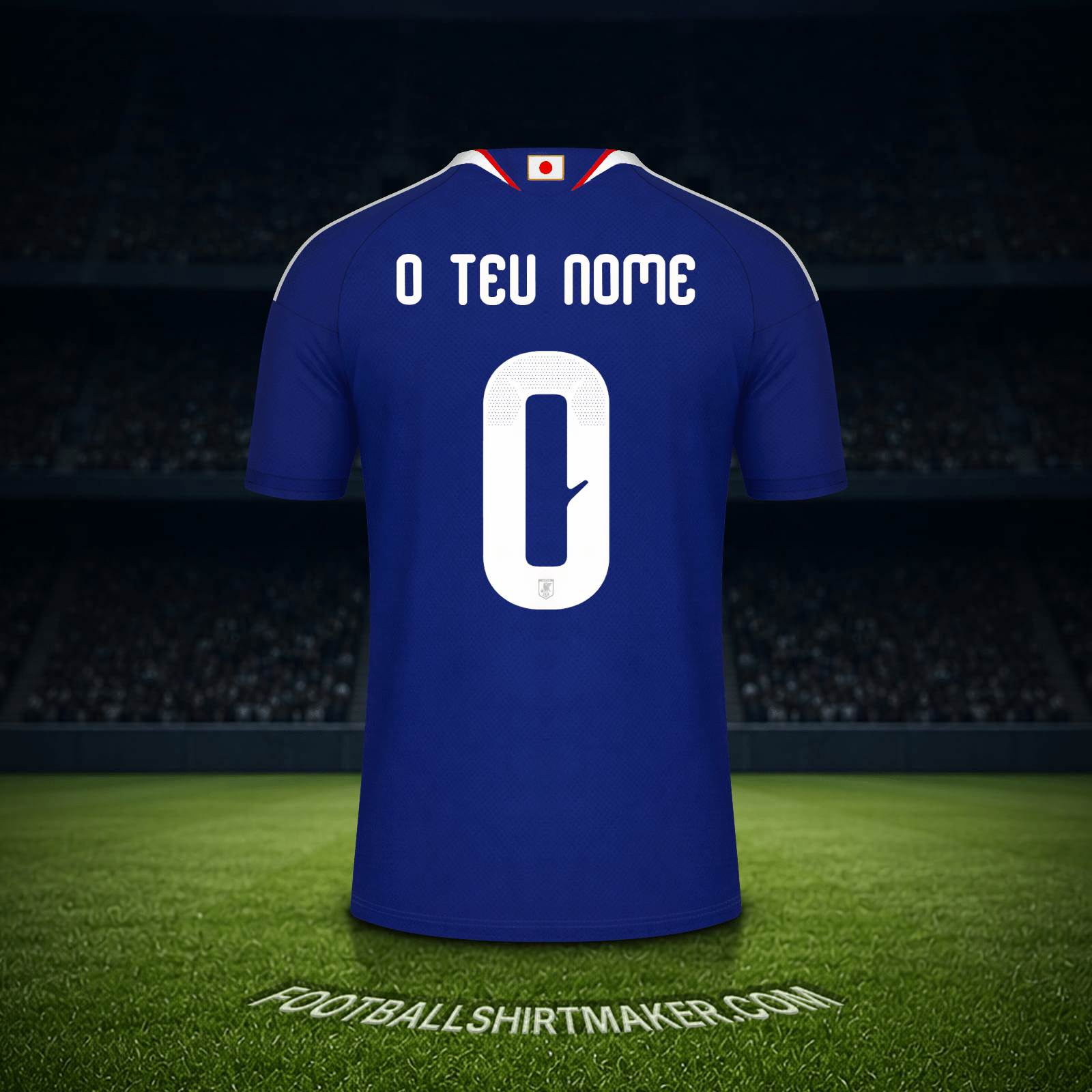 Camisola Japão Copa do Mundo 2026 -  o teu nome - 0
