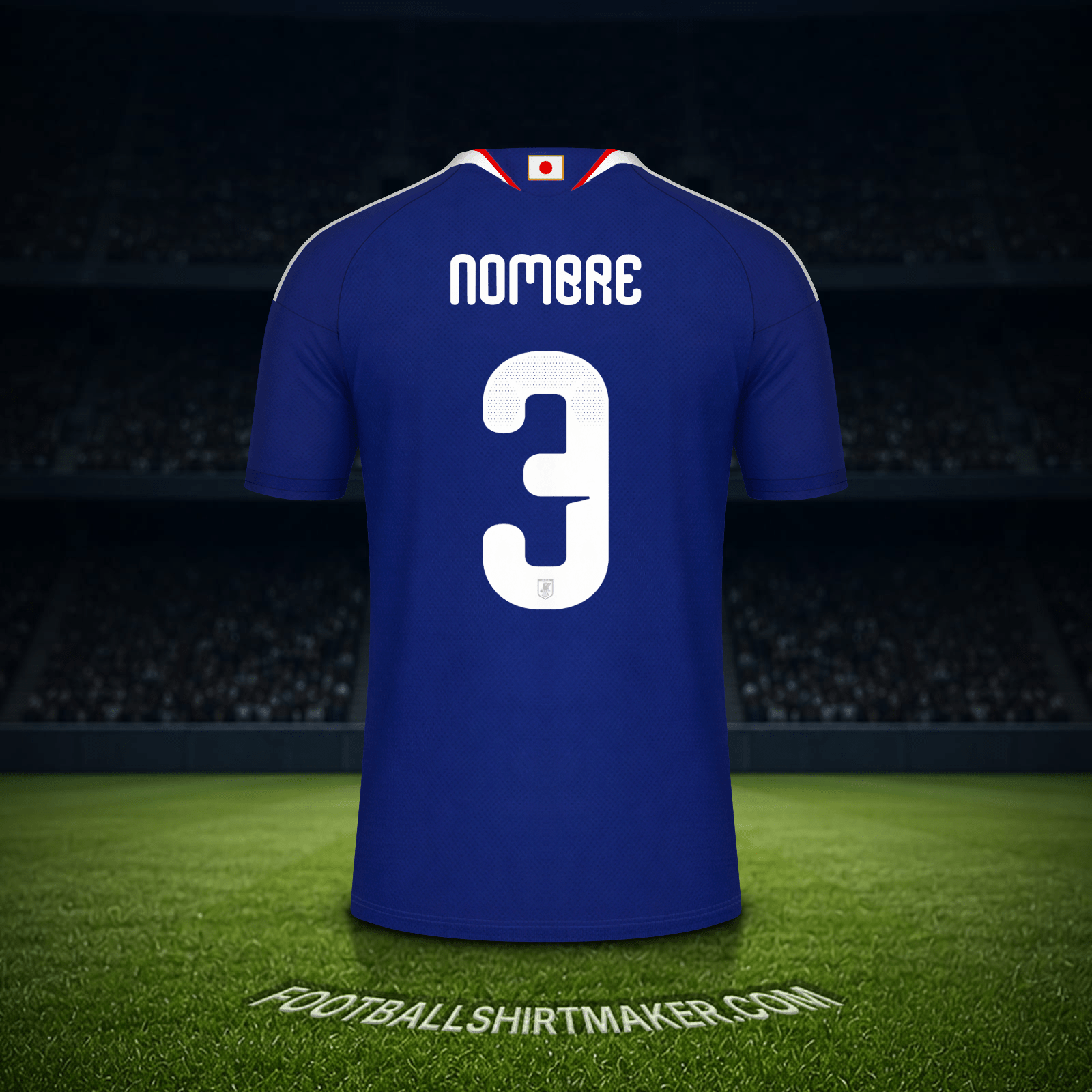 Jersey Japon Mundial 2026 -  nombre - 3