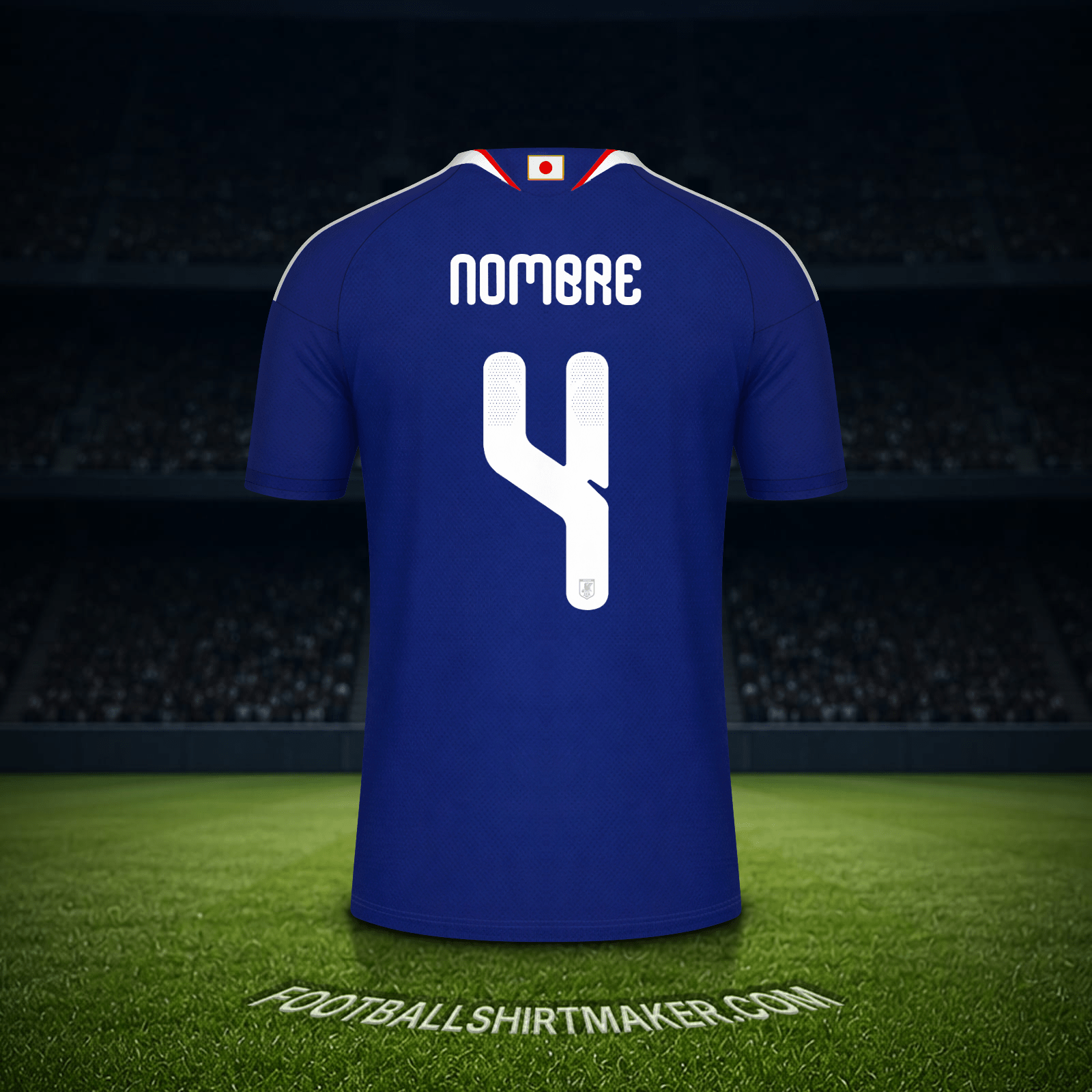Jersey Japon Mundial 2026 -  nombre - 4