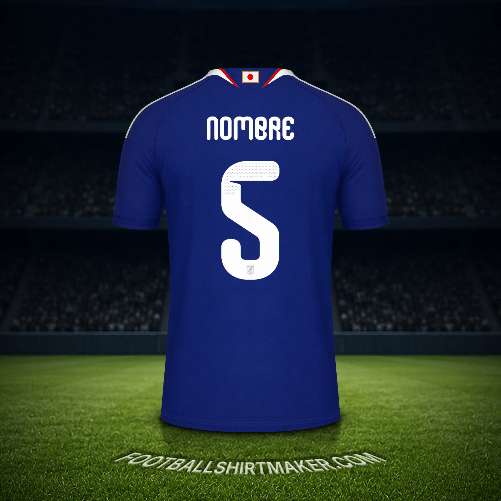 Jersey Japon Mundial 2026 -  nombre - 5