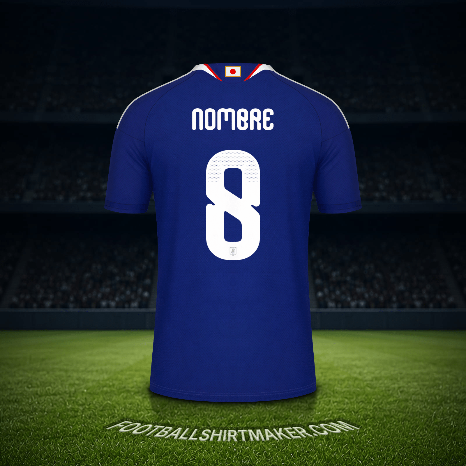Jersey Japon Mundial 2026 -  nombre - 8