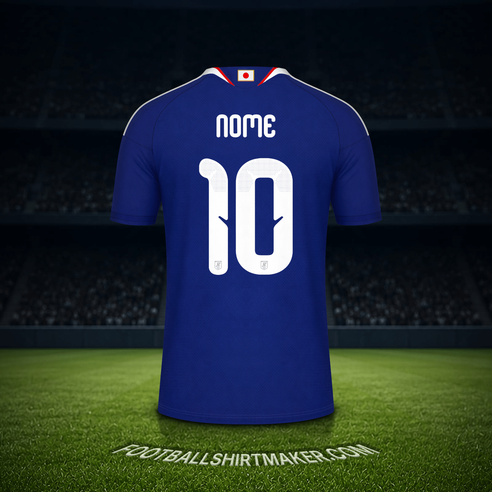 Maglia Giappone Mondiali 2026 -  nome - 10