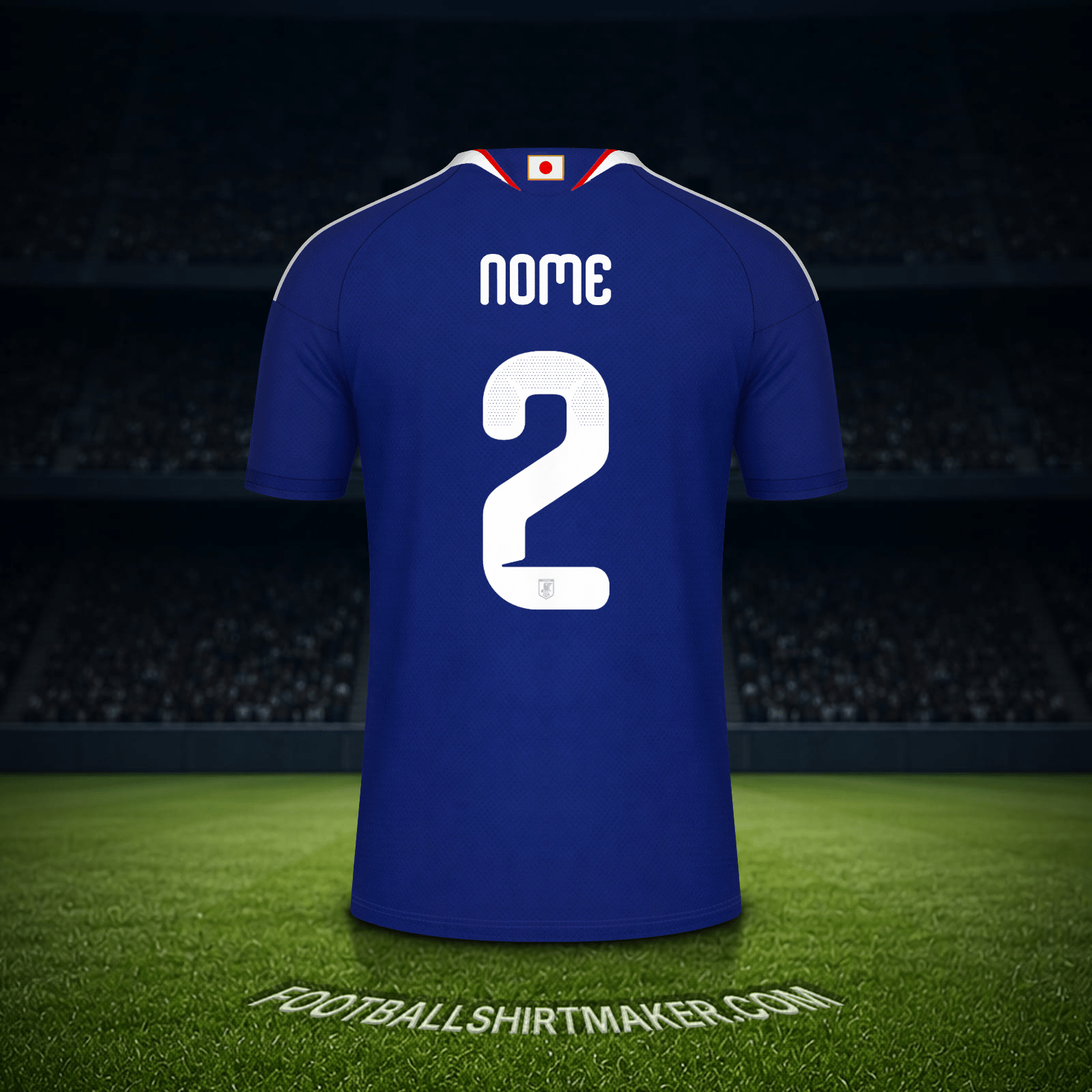 Maglia Giappone Mondiali 2026 -  nome - 2