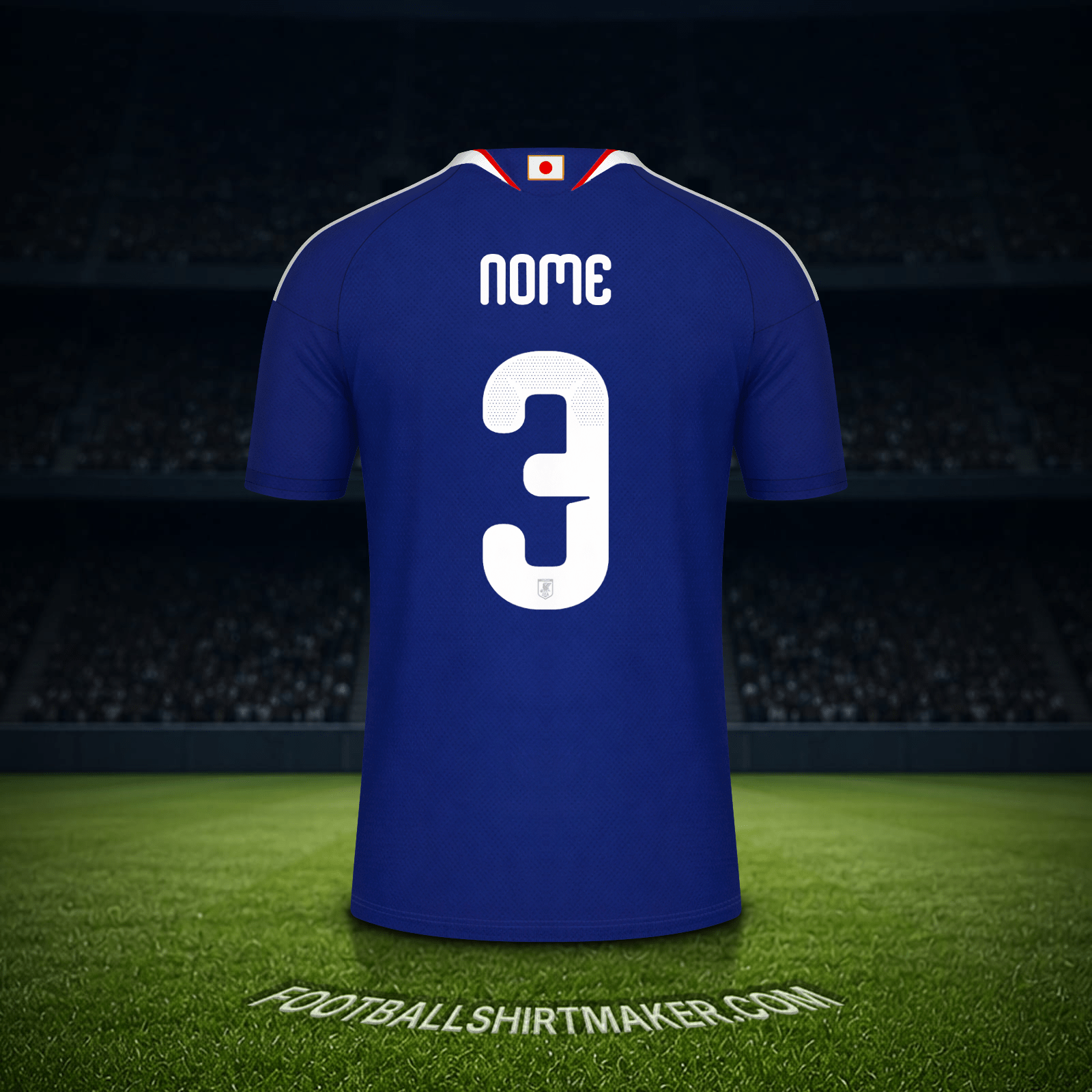 Maglia Giappone Mondiali 2026 -  nome - 3