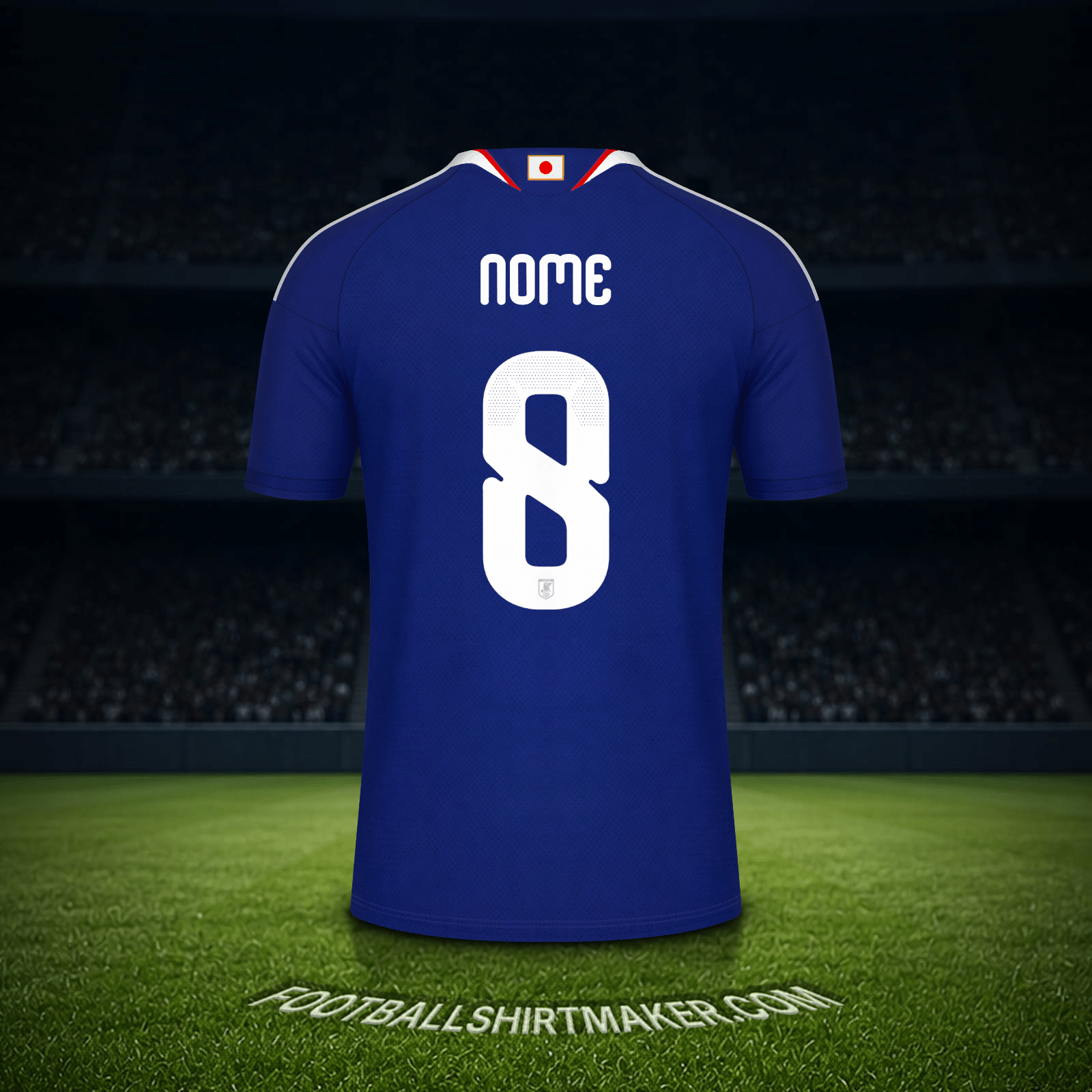 Maglia Giappone Mondiali 2026 -  nome - 8