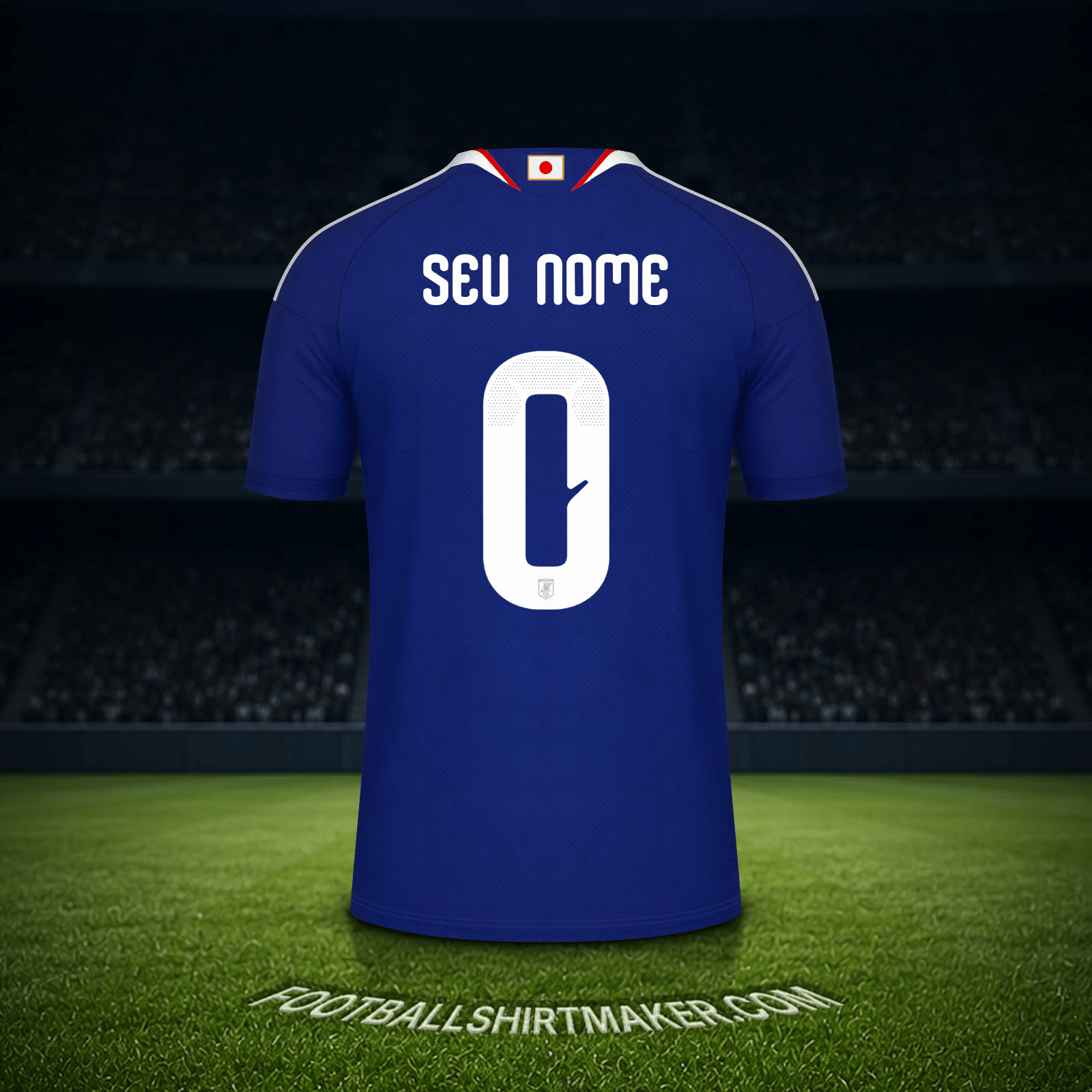 Camisa Japão Copa do Mundo 2026 -  seu nome - 0