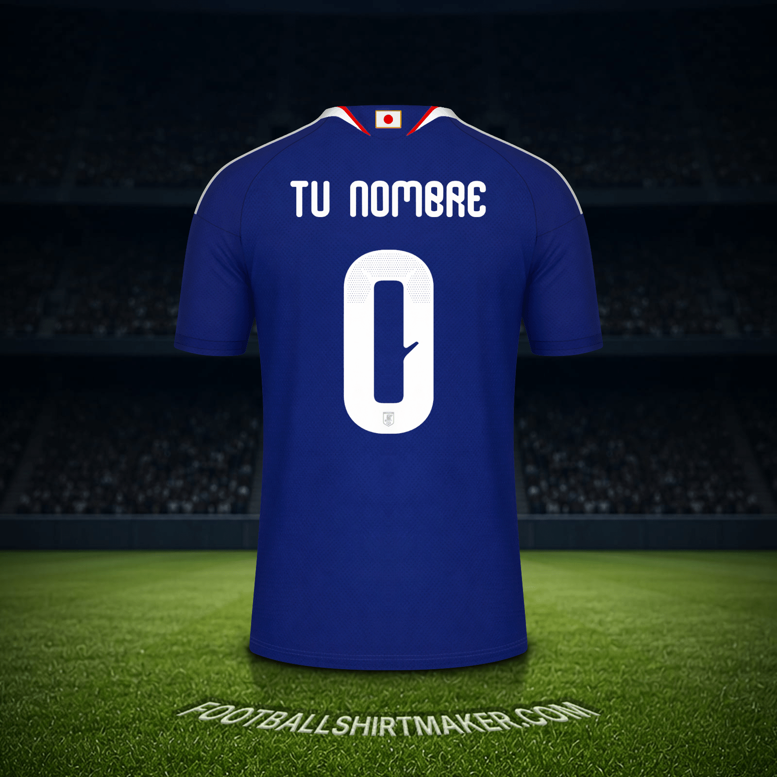 Camiseta Japon Mundial 2026 -  tu nombre - 0