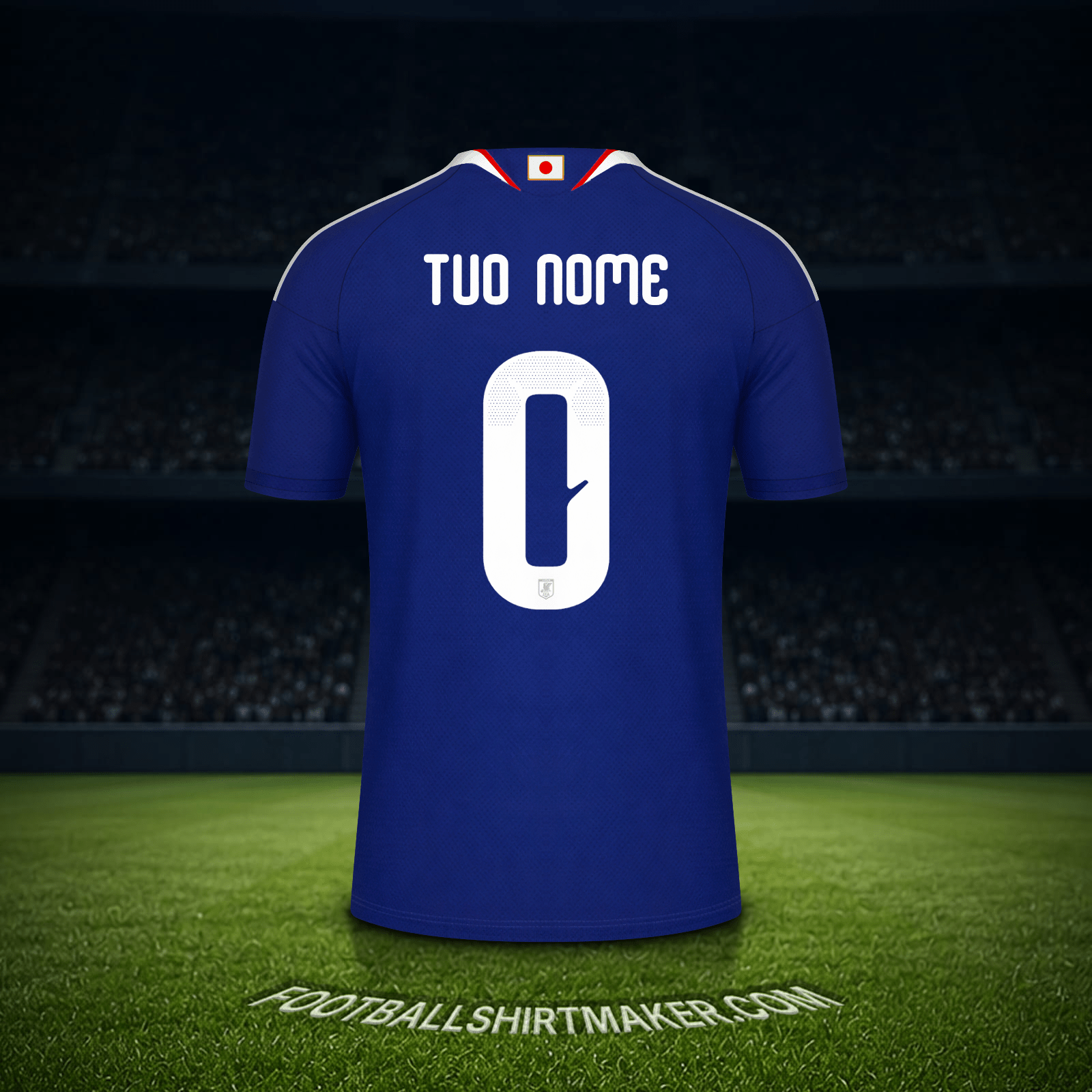 Maglia Giappone Mondiali 2026 -  tuo nome - 0