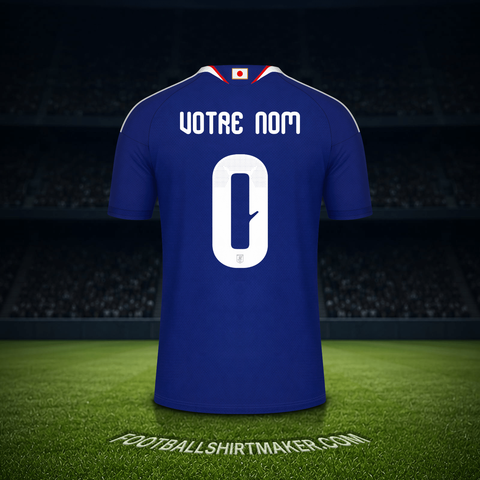 Maillot Japon Coupe du monde 2026 -  votre nom - 0