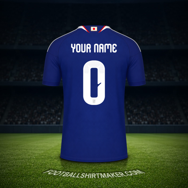 Shirt Japan World Cup 2026 -  your name - 0