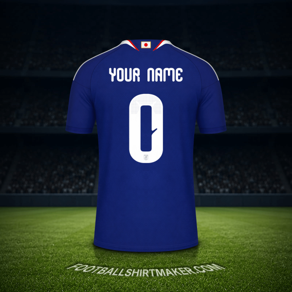 Shirt Japan World Cup 2026 -  your name - 0