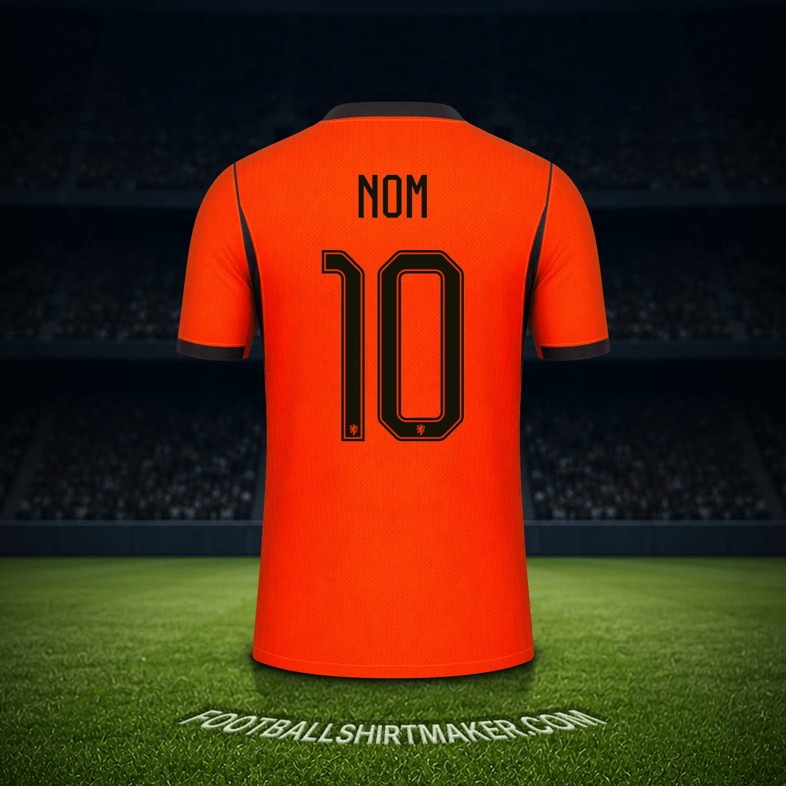 Maillot Pays-Bas Coupe du monde 2026 -  nom - 10