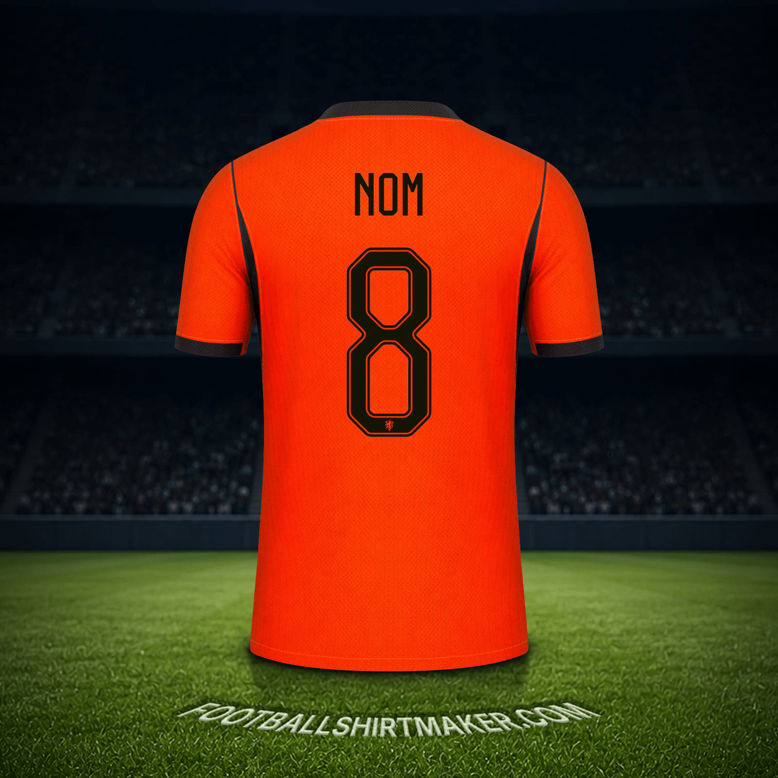 Maillot Pays-Bas Coupe du monde 2026 -  nom - 8