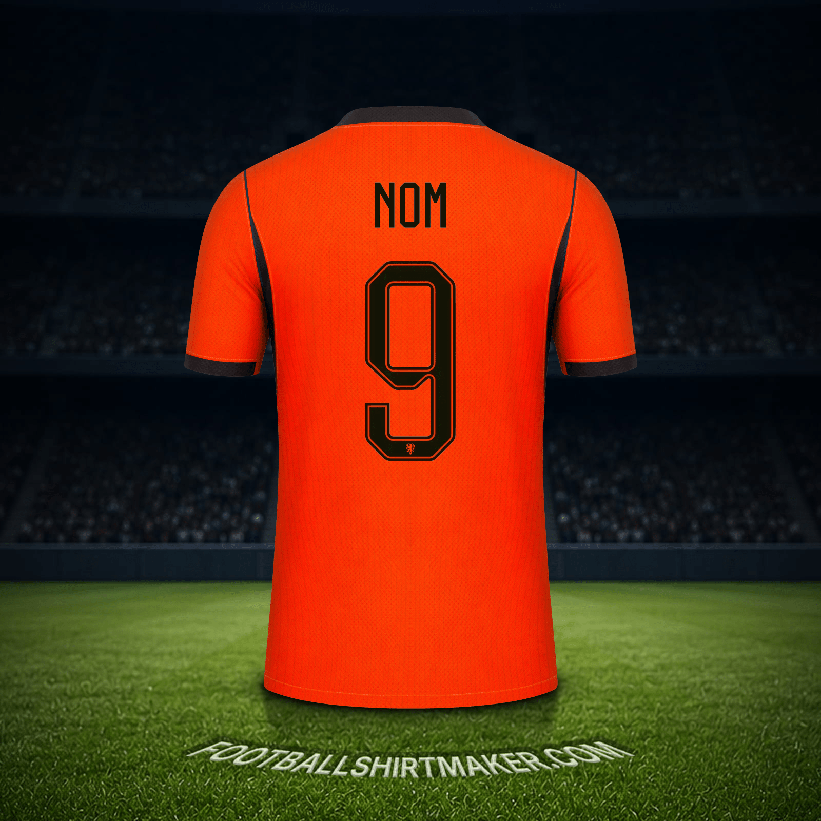 Maillot Pays-Bas Coupe du monde 2026 -  nom - 9