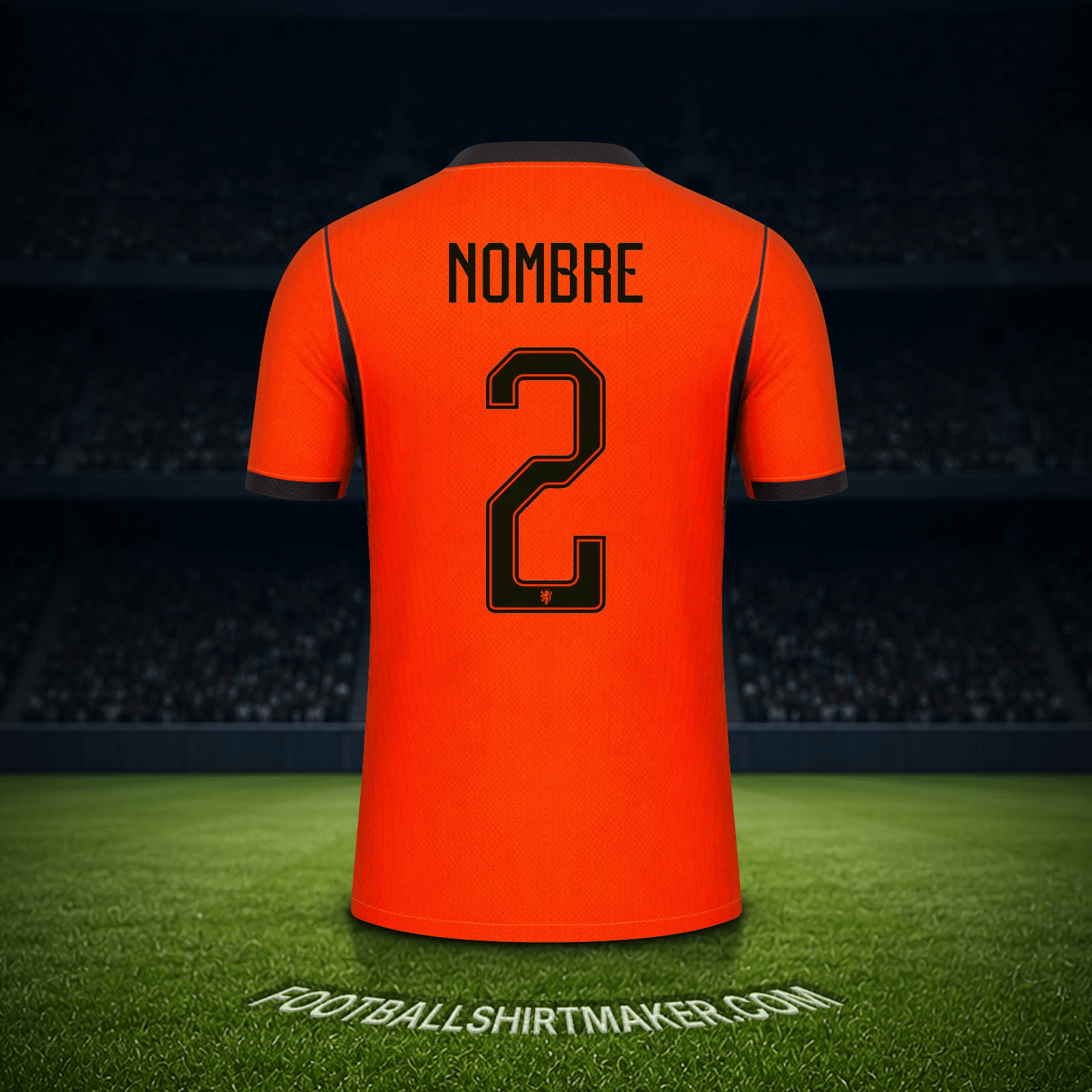 Jersey Paises Bajos Mundial 2026 -  nombre - 2