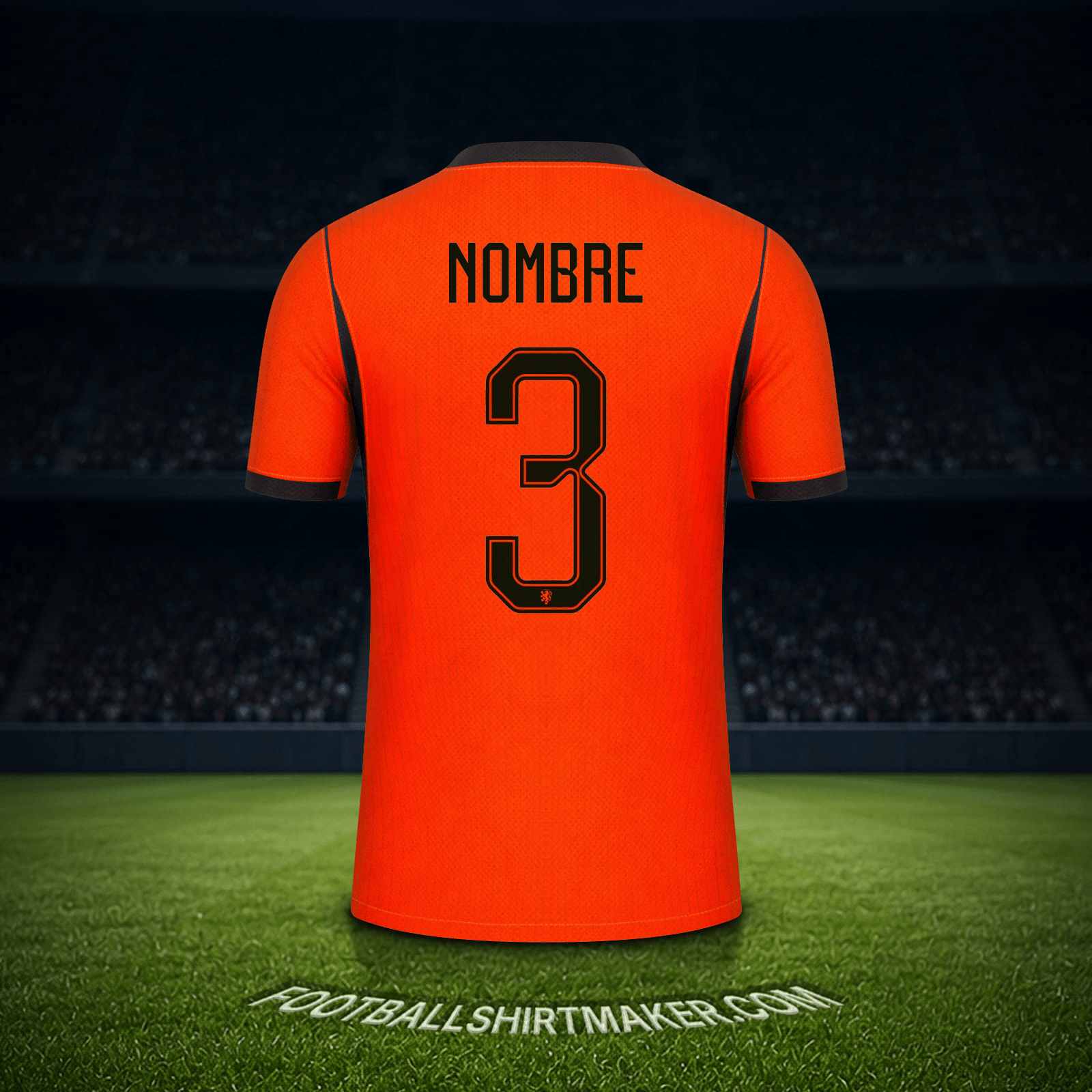 Jersey Paises Bajos Mundial 2026 -  nombre - 3