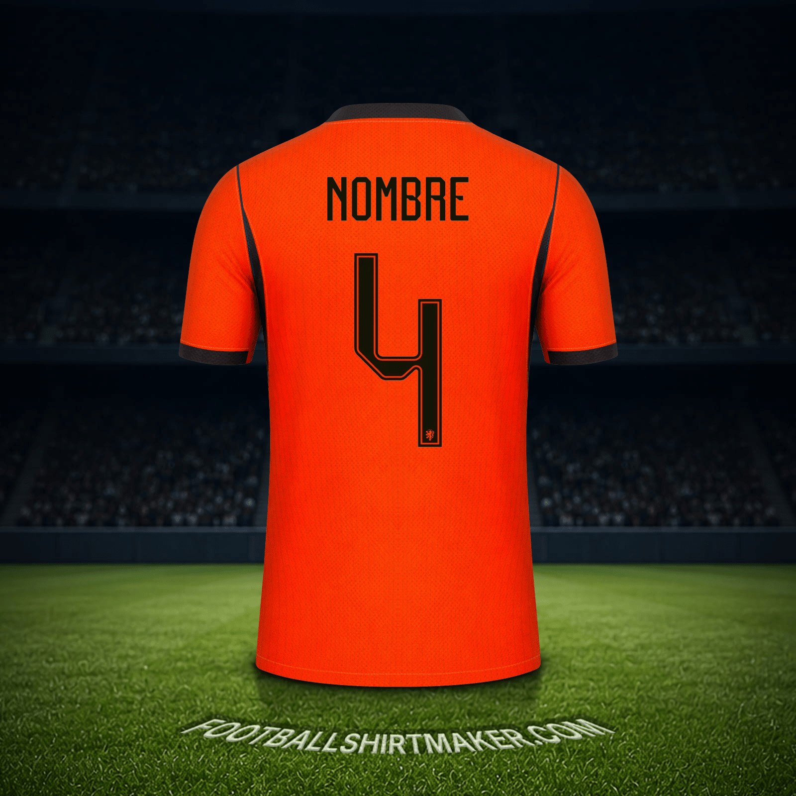 Jersey Paises Bajos Mundial 2026 -  nombre - 4