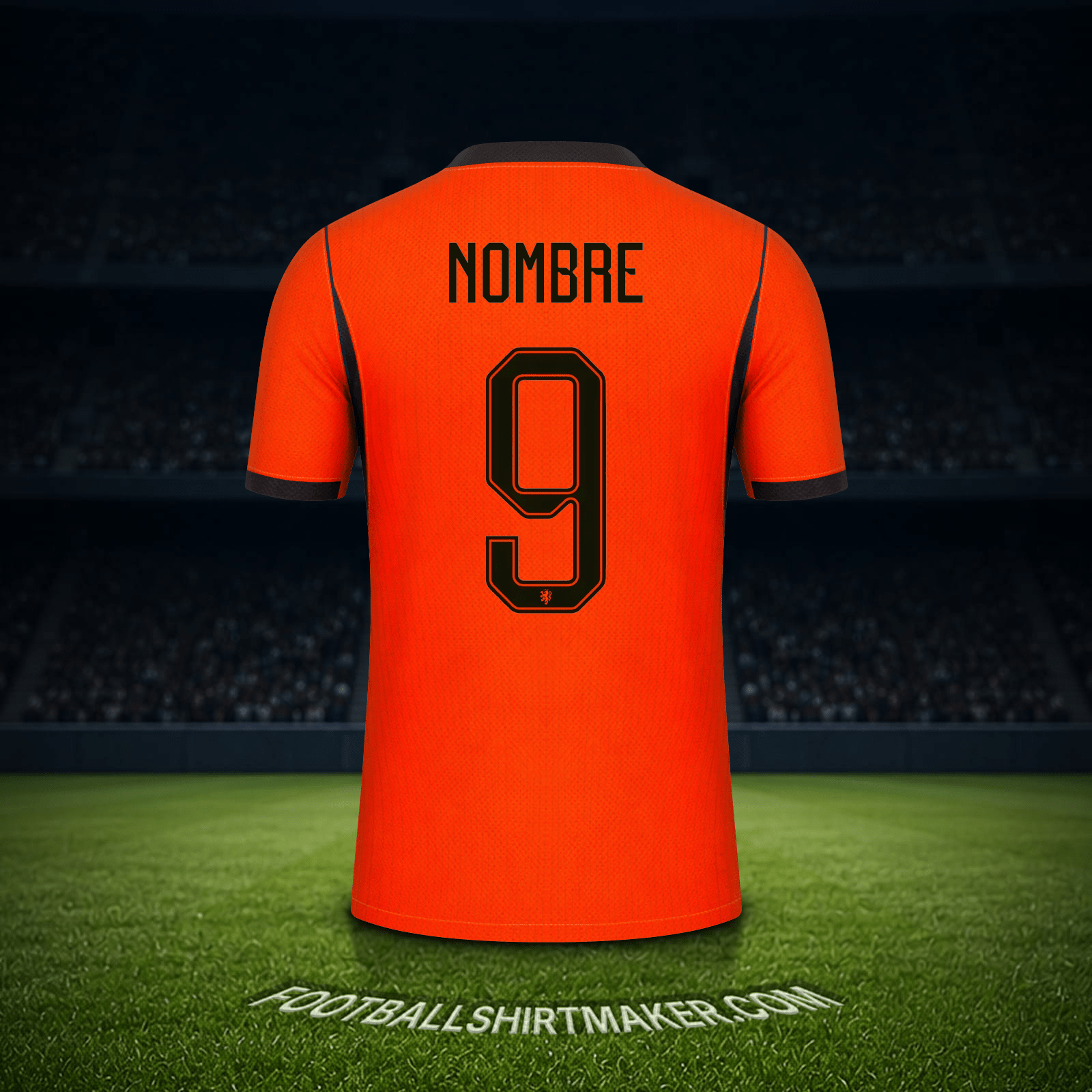 Jersey Paises Bajos Mundial 2026 -  nombre - 9