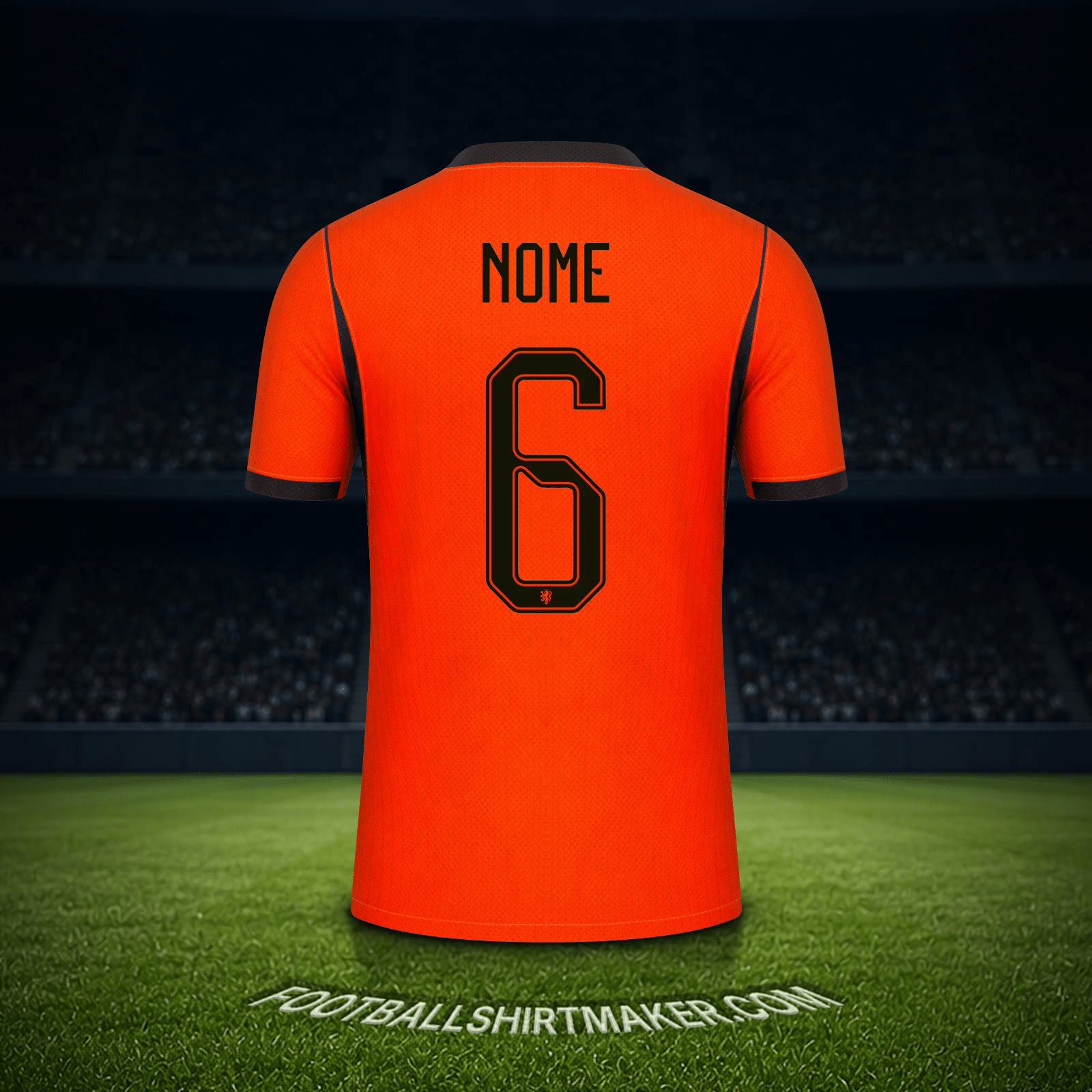 Camisa Países Baixos Copa do Mundo 2026 -  nome - 6