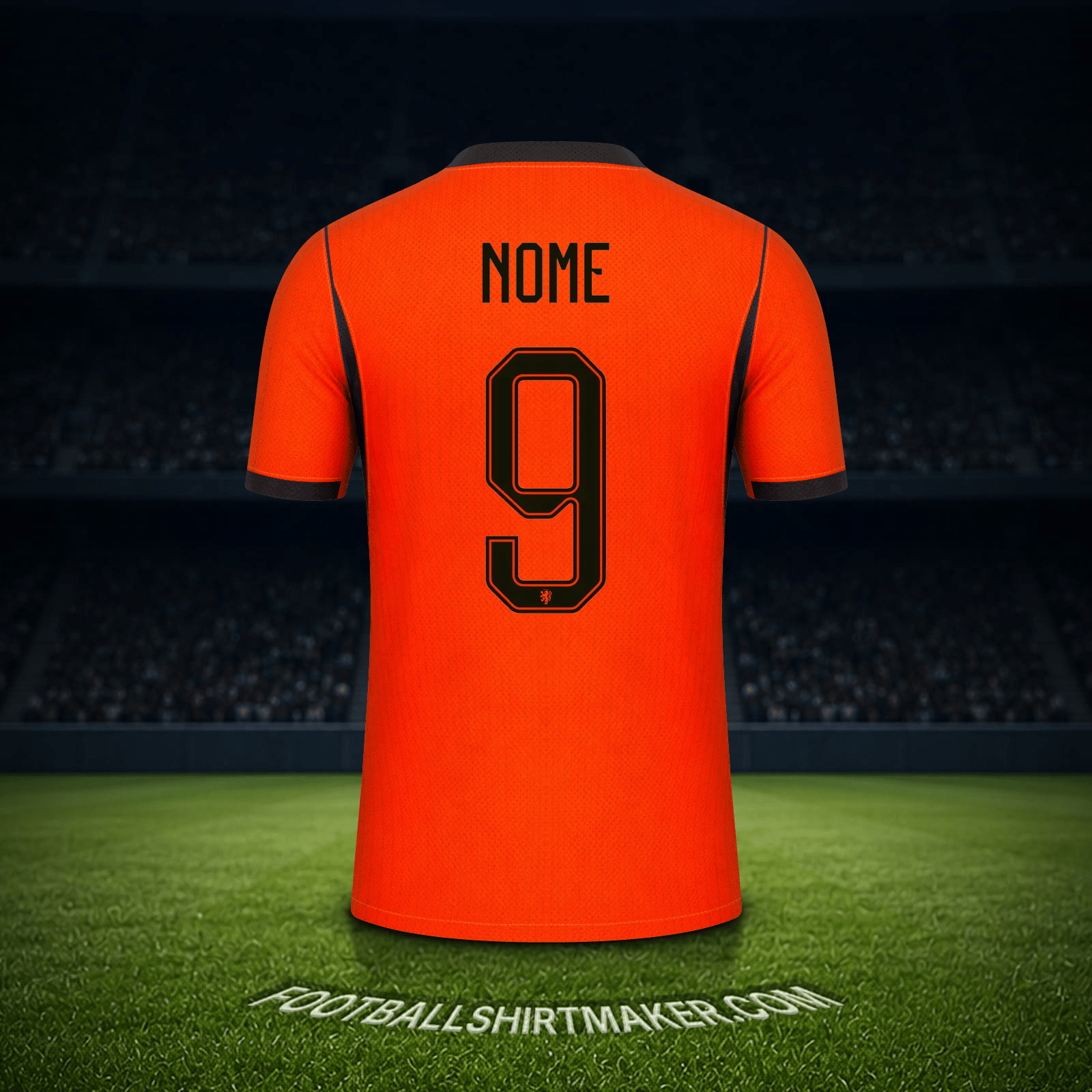 Camisa Países Baixos Copa do Mundo 2026 -  nome - 9