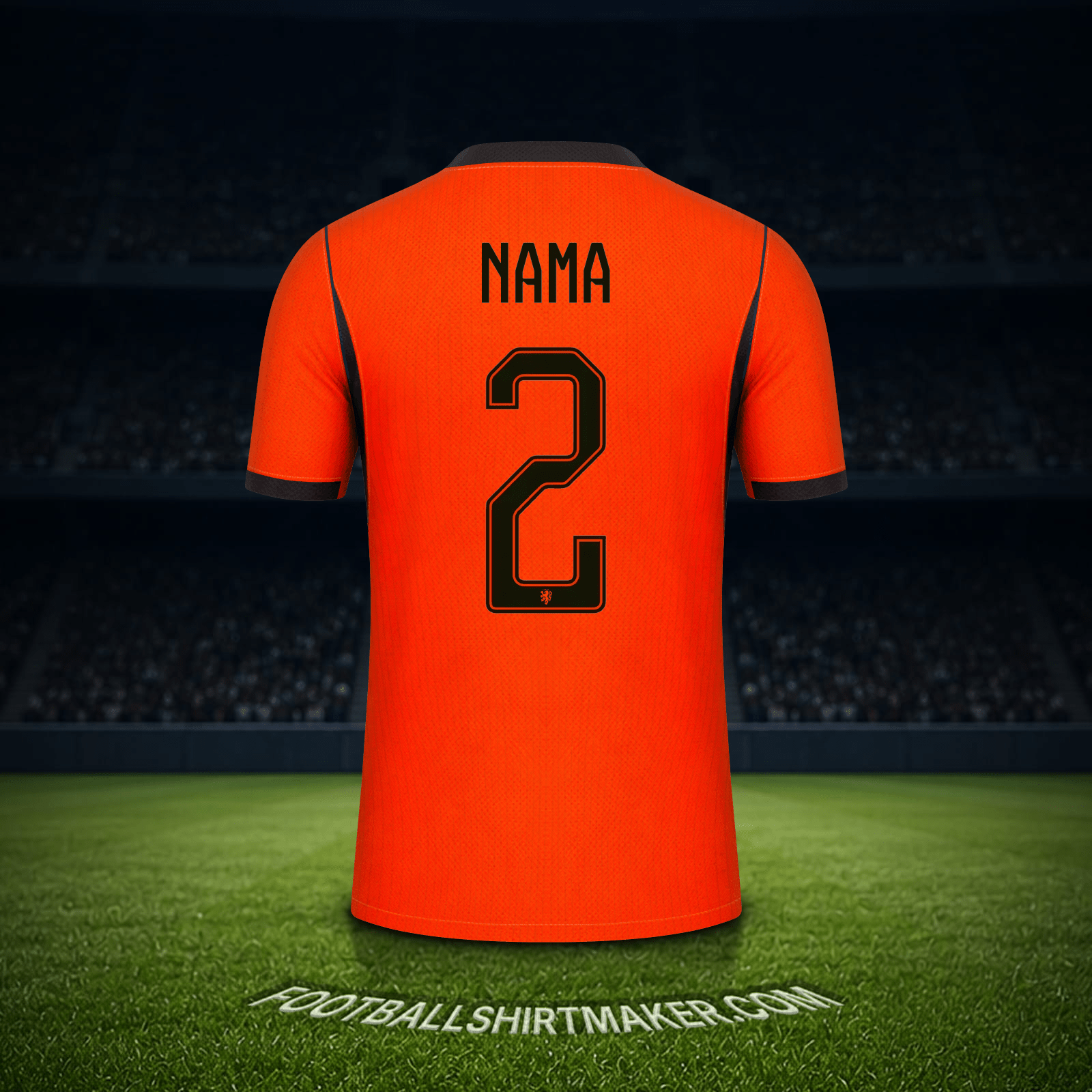Jersey Belanda Piala Dunia 2026 -  nama - 2