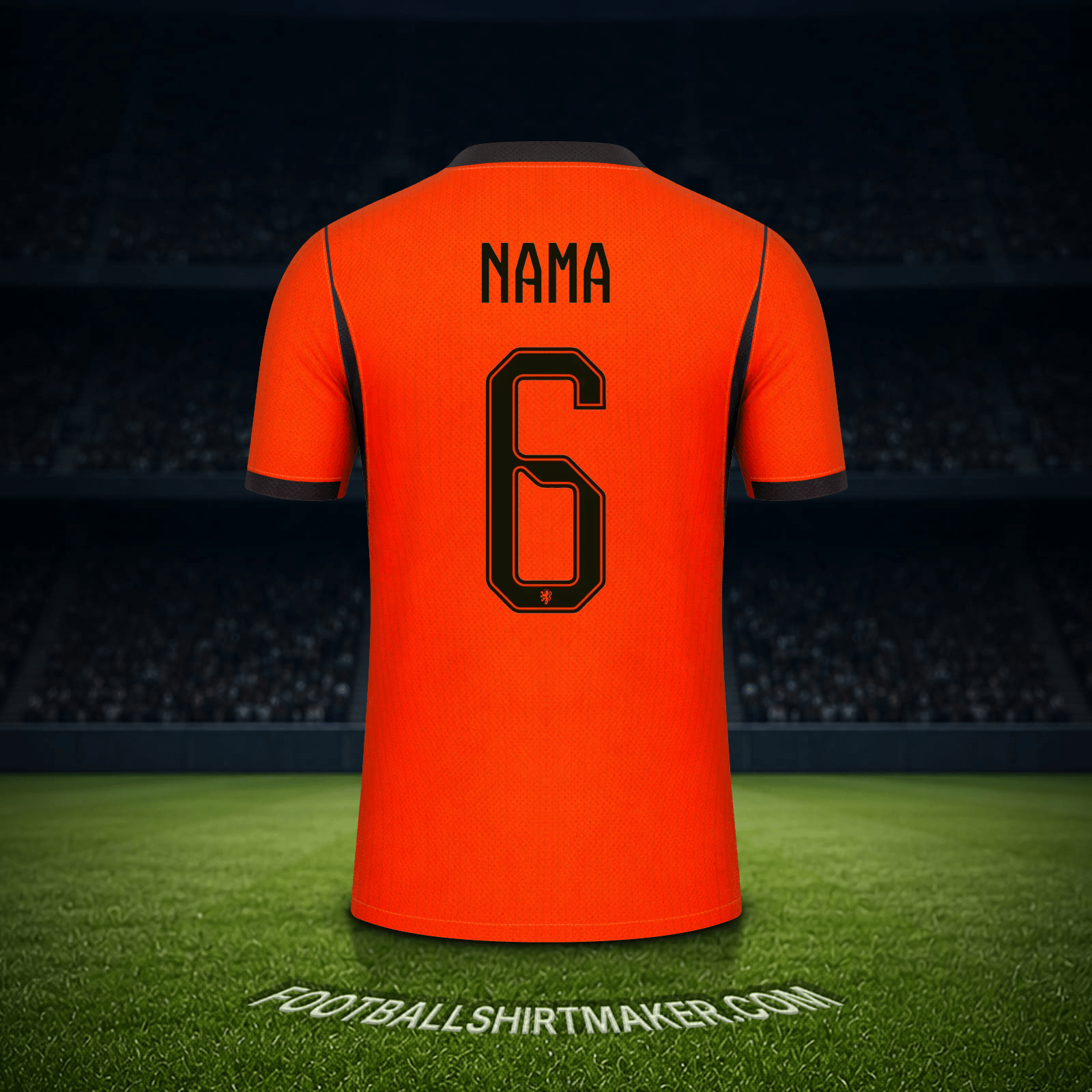 Jersey Belanda Piala Dunia 2026 -  nama - 6