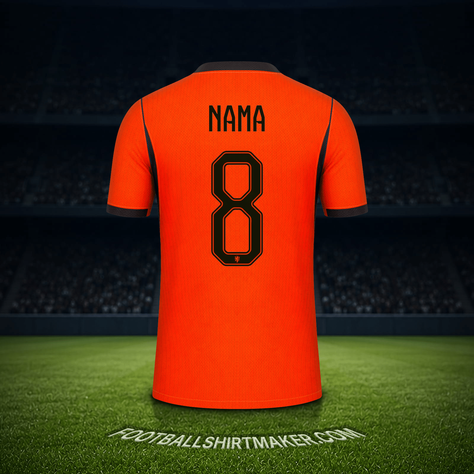 Jersey Belanda Piala Dunia 2026 -  nama - 8