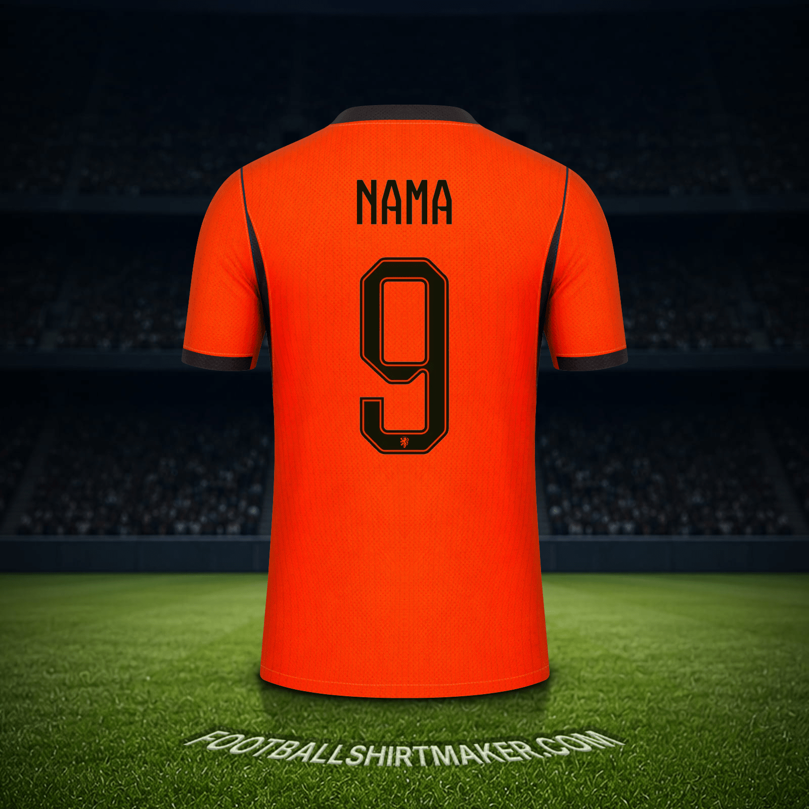 Jersey Belanda Piala Dunia 2026 -  nama - 9
