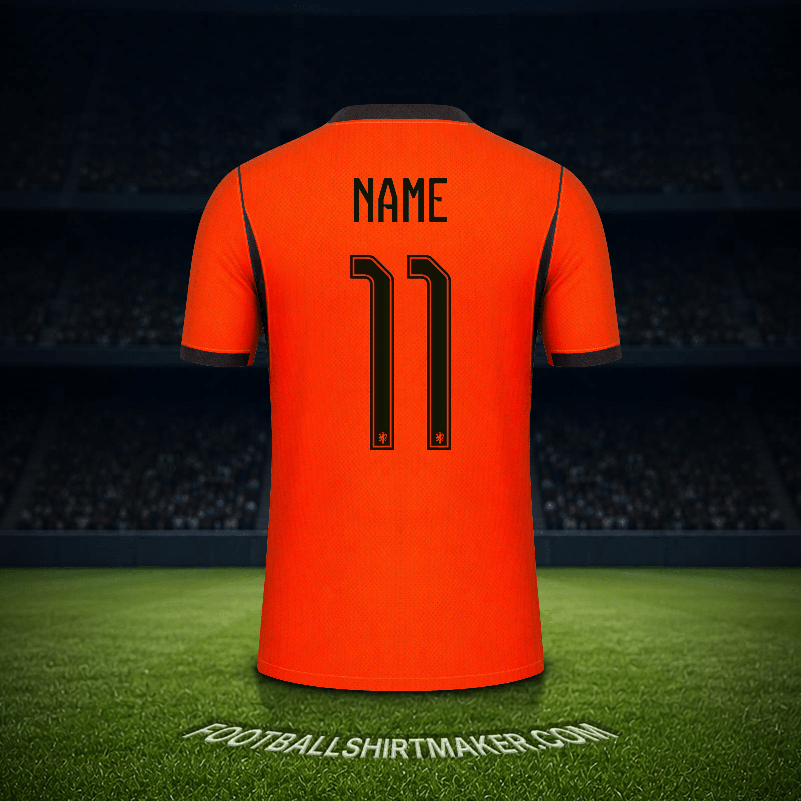Jersey Netherlands World Cup 2026 -  name - 11