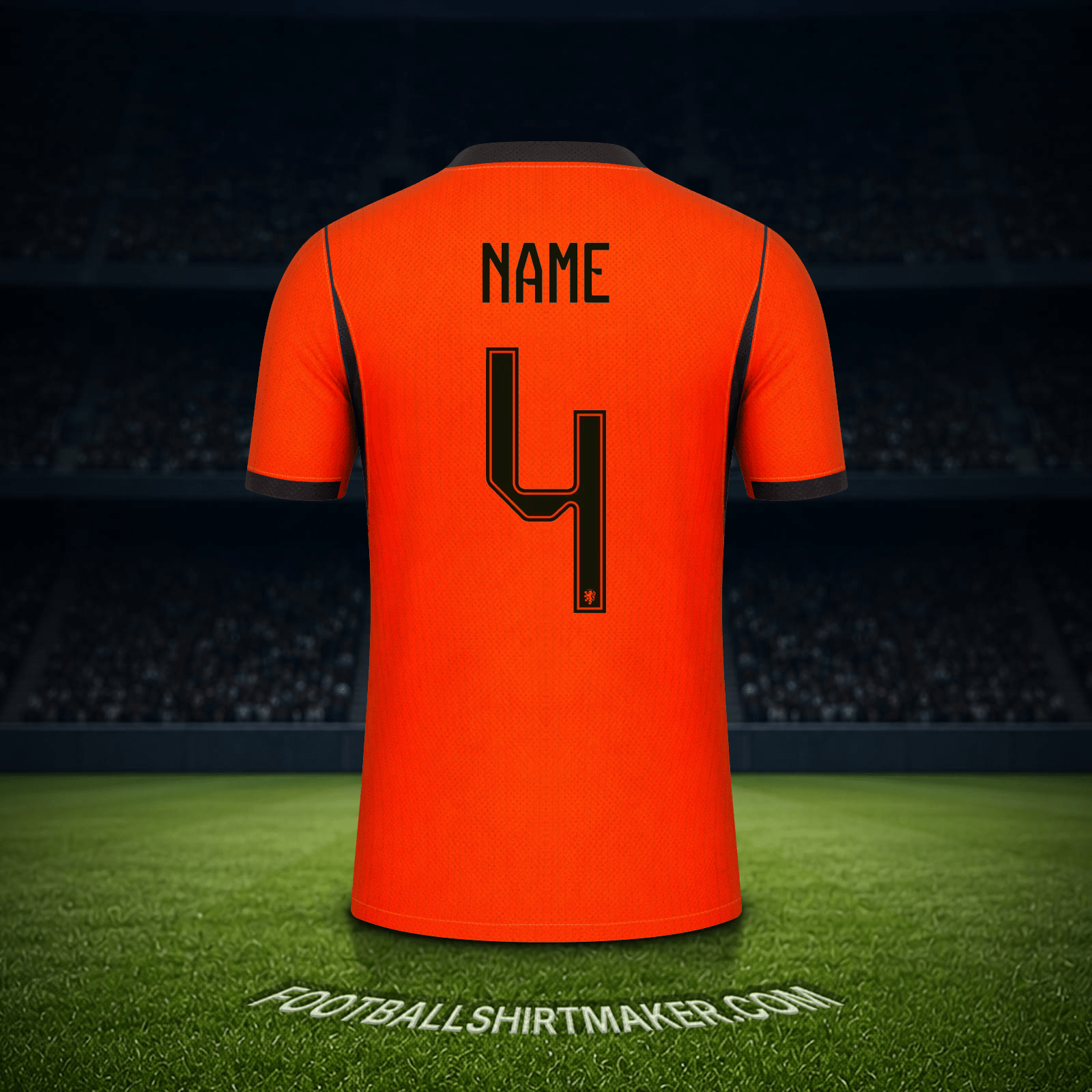 Shirt Netherlands World Cup 2026 -  name - 4