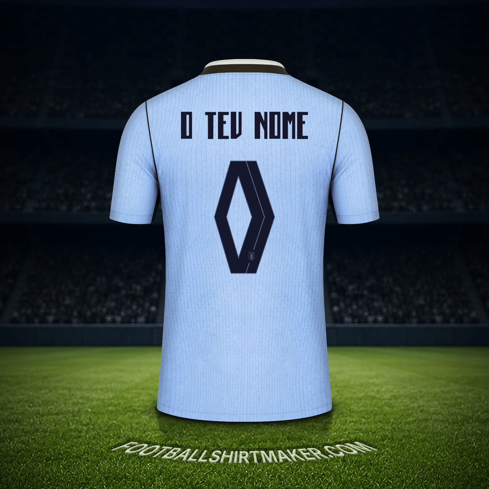 Camisola Uruguai Copa do Mundo 2026 -  o teu nome - 0