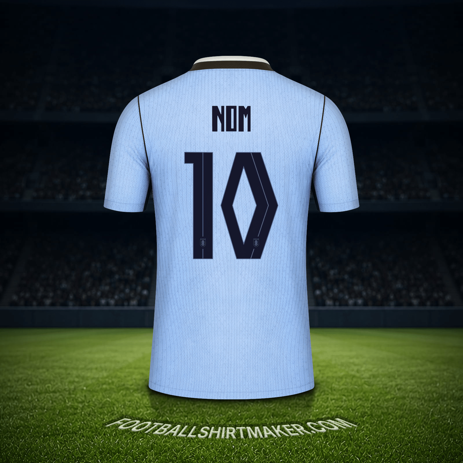 Maillot Uruguay Coupe du monde 2026 -  nom - 10