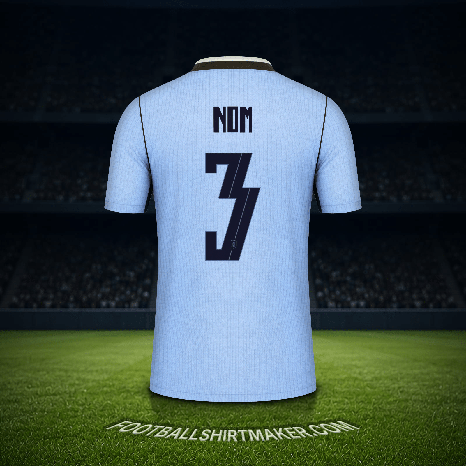 Maillot Uruguay Coupe du monde 2026 -  nom - 3