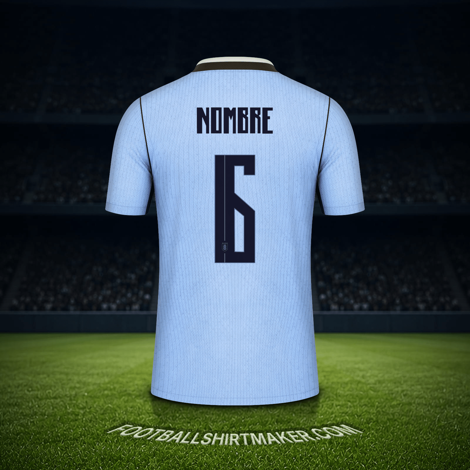 Jersey Uruguay Mundial 2026 -  nombre - 6