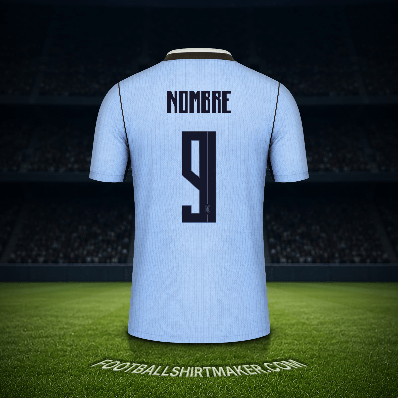 Jersey Uruguay Mundial 2026 -  nombre - 9