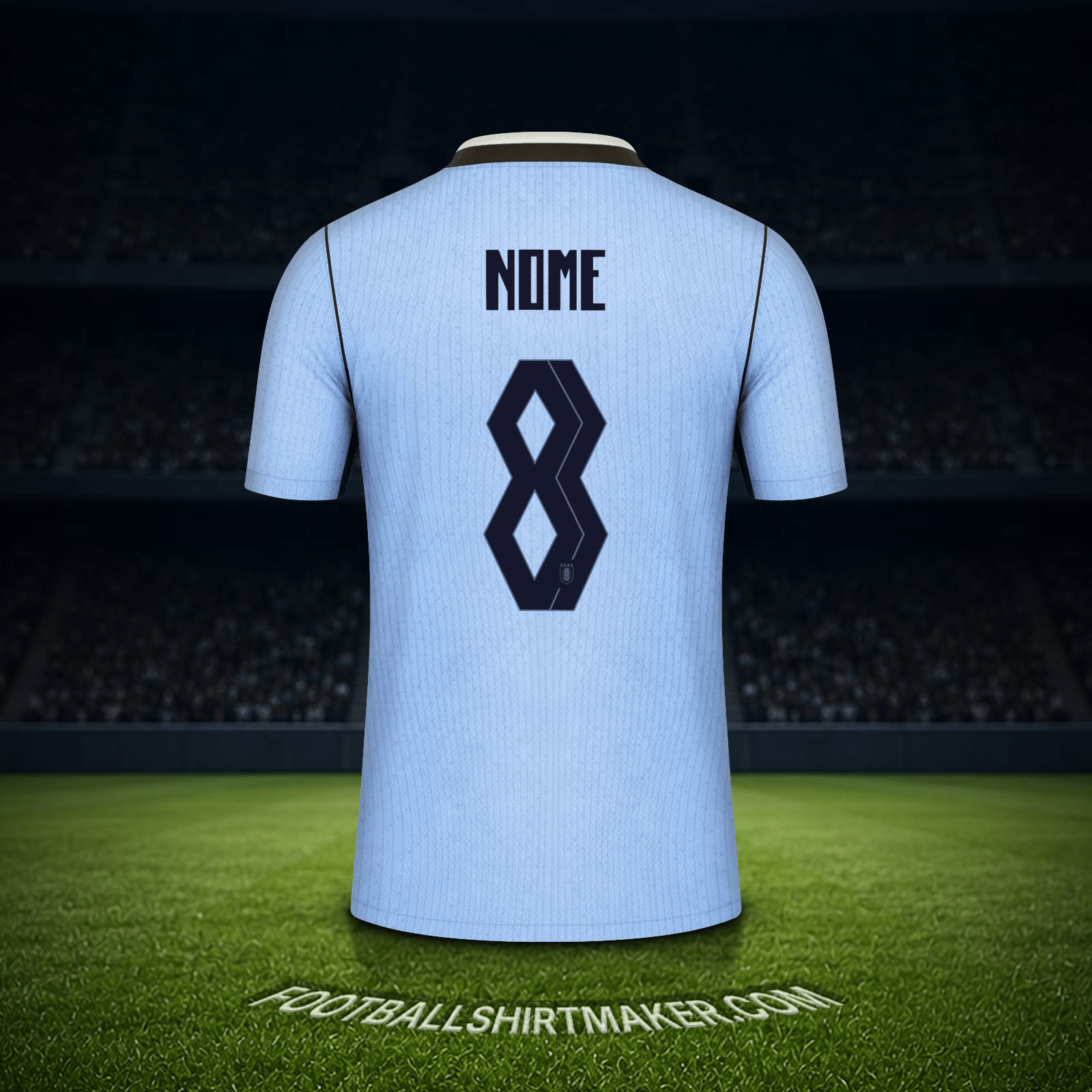 Camisa Uruguai Copa do Mundo 2026 -  nome - 8