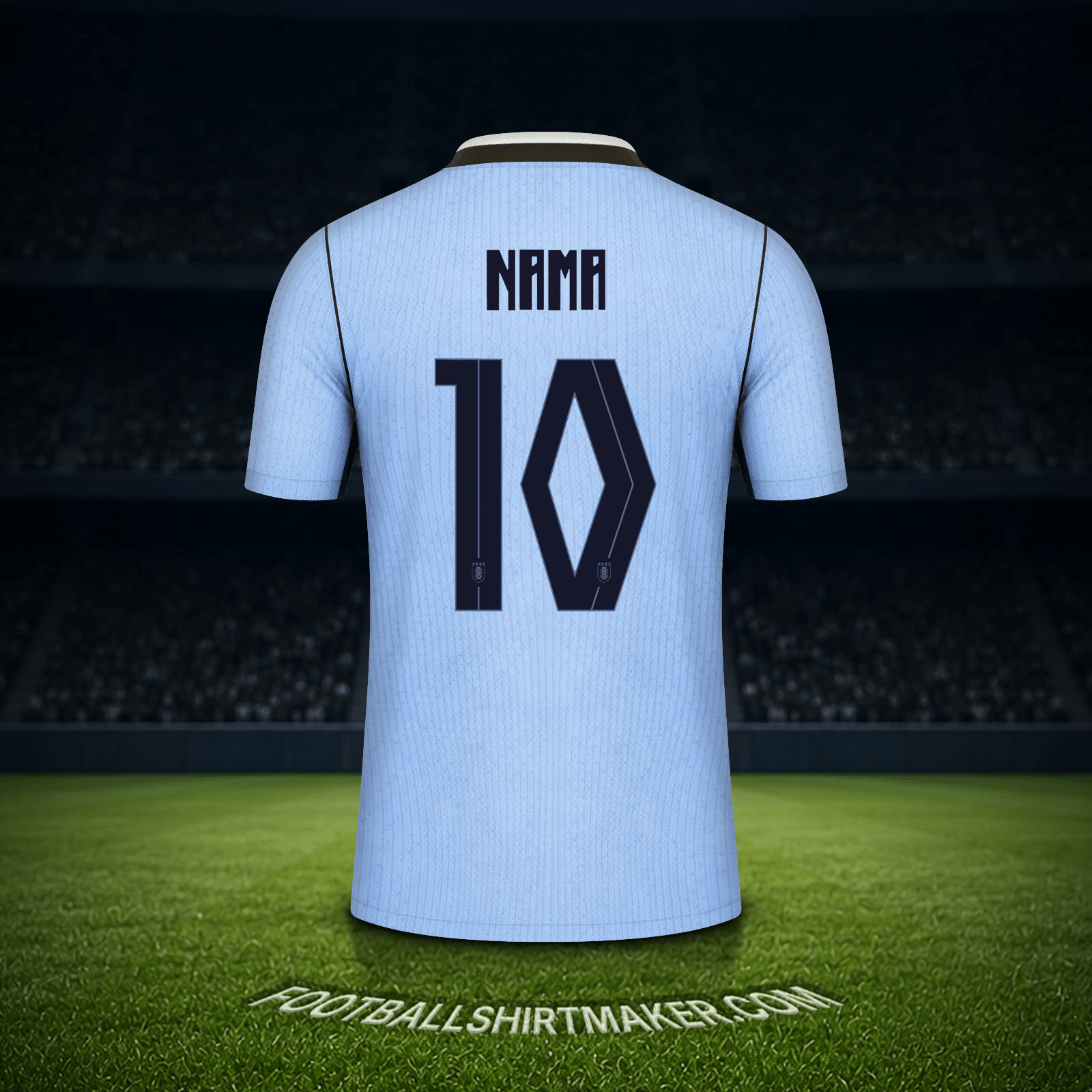 Jersey Uruguay Piala Dunia 2026 -  nama - 10