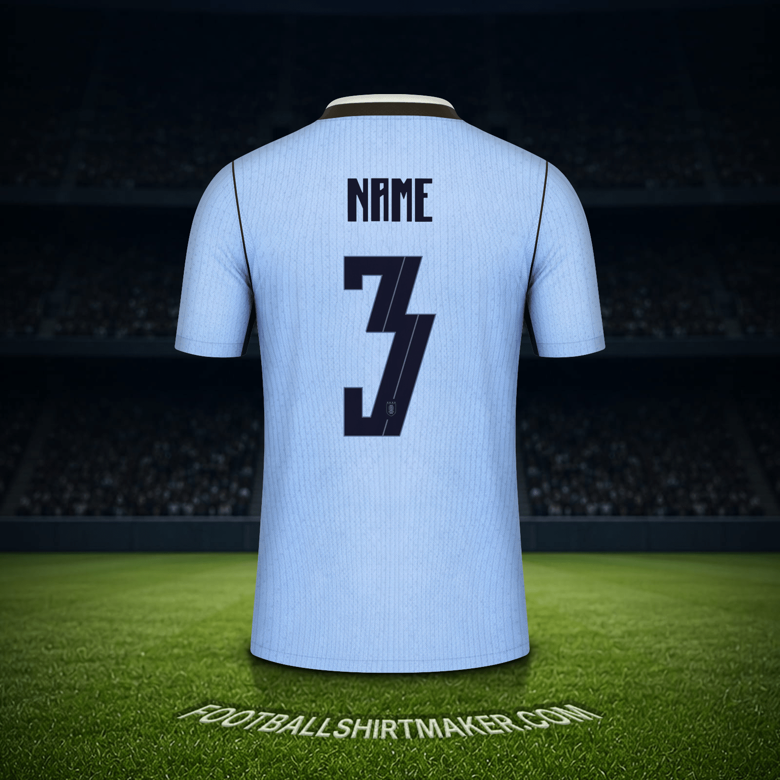 Trikot Uruguay Weltmeisterschaft 2026 -  name - 3