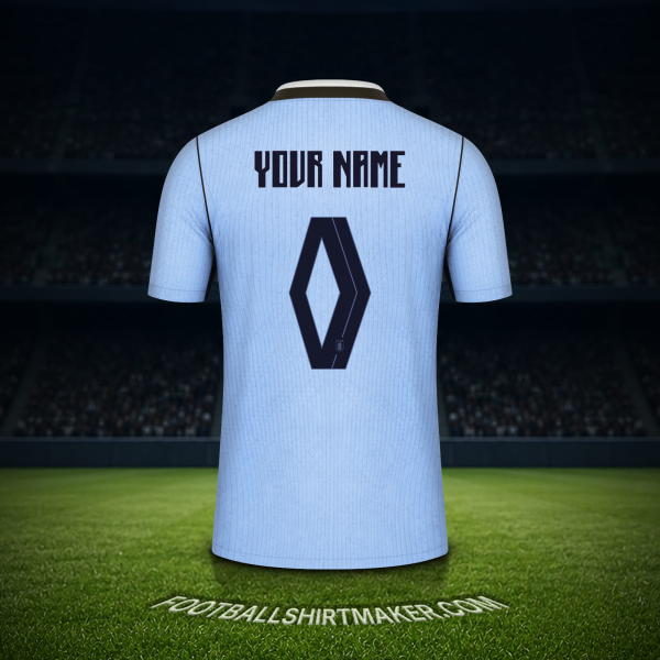 Jersey Uruguay World Cup 2026 -  your name - 0