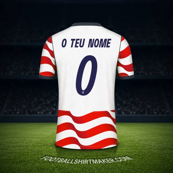 Camisola Estados Unidos Copa do Mundo 2026 -  o teu nome - 0
