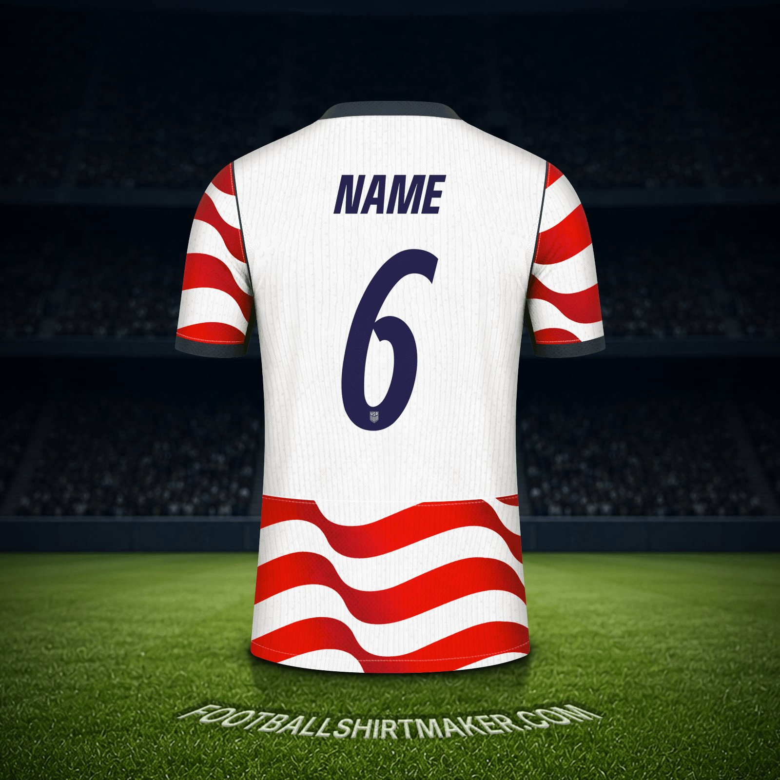 Jersey United States World Cup 2026 -  name - 6