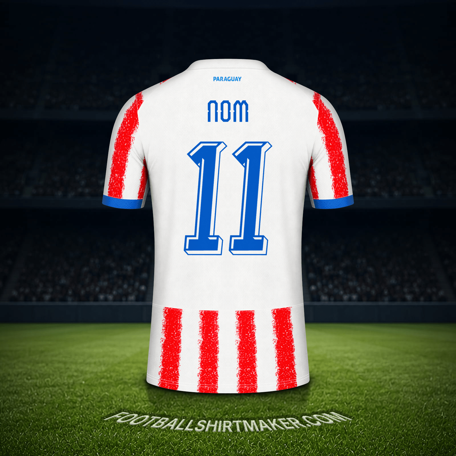 Maillot Paraguay Coupe du monde 2026 -  nom - 11