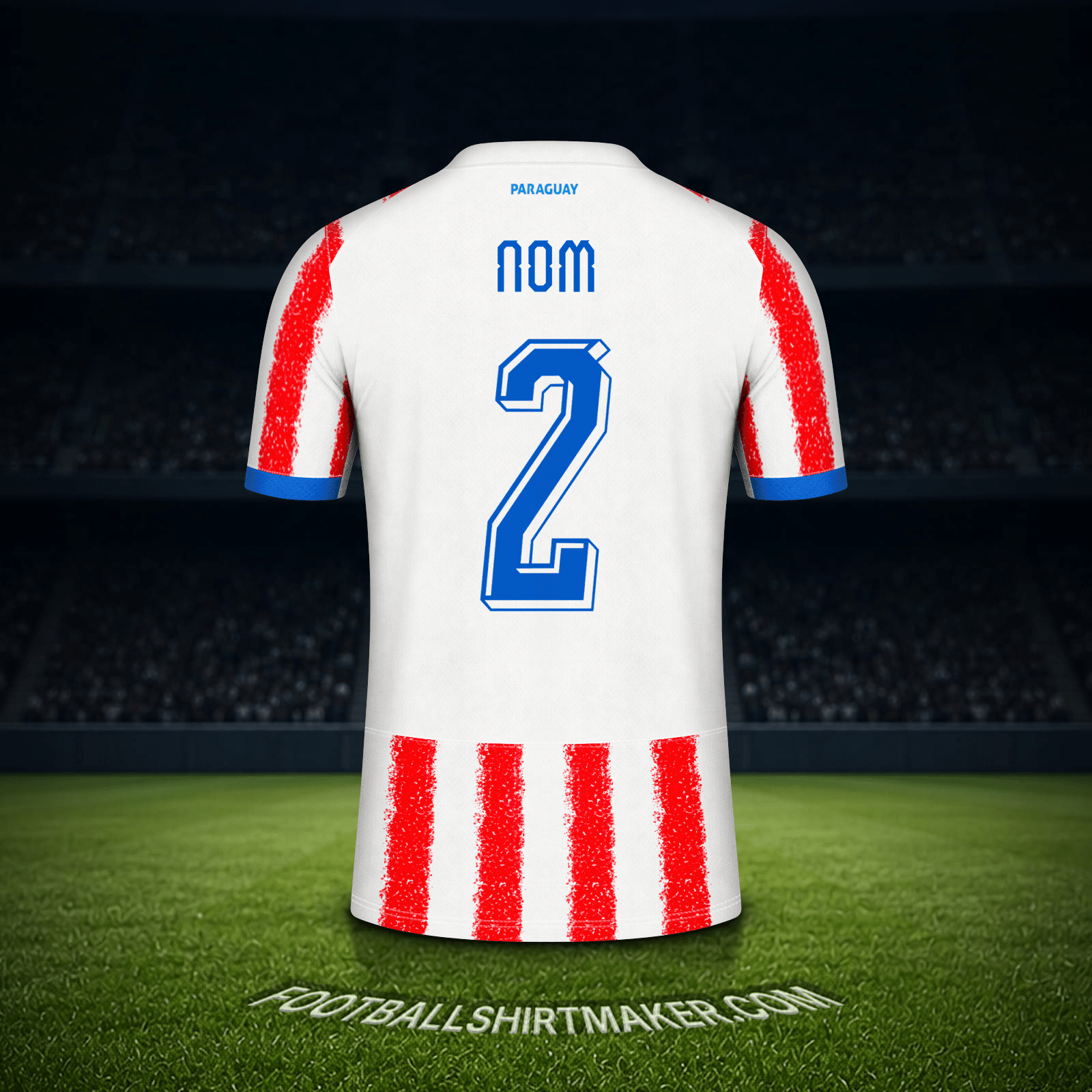 Maillot Paraguay Coupe du monde 2026 -  nom - 2