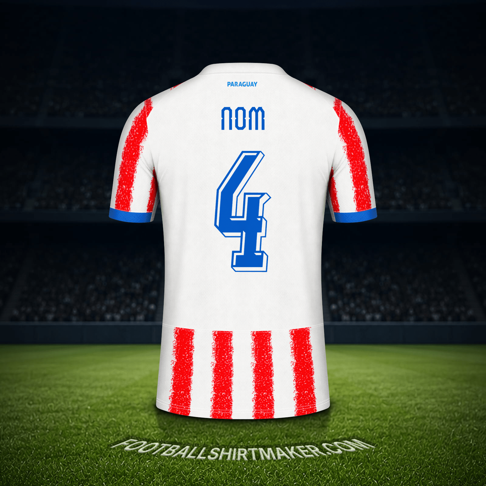 Maillot Paraguay Coupe du monde 2026 -  nom - 4