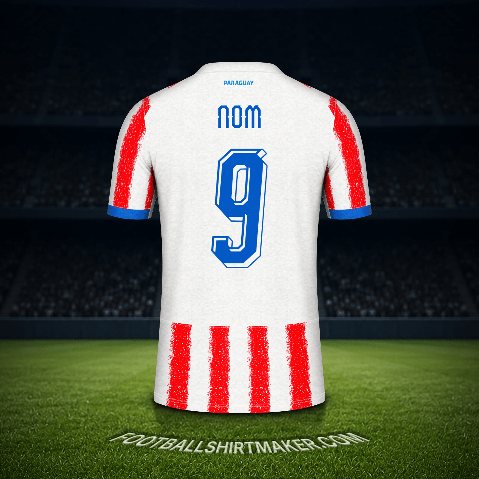 Maillot Paraguay Coupe du monde 2026 -  nom - 9